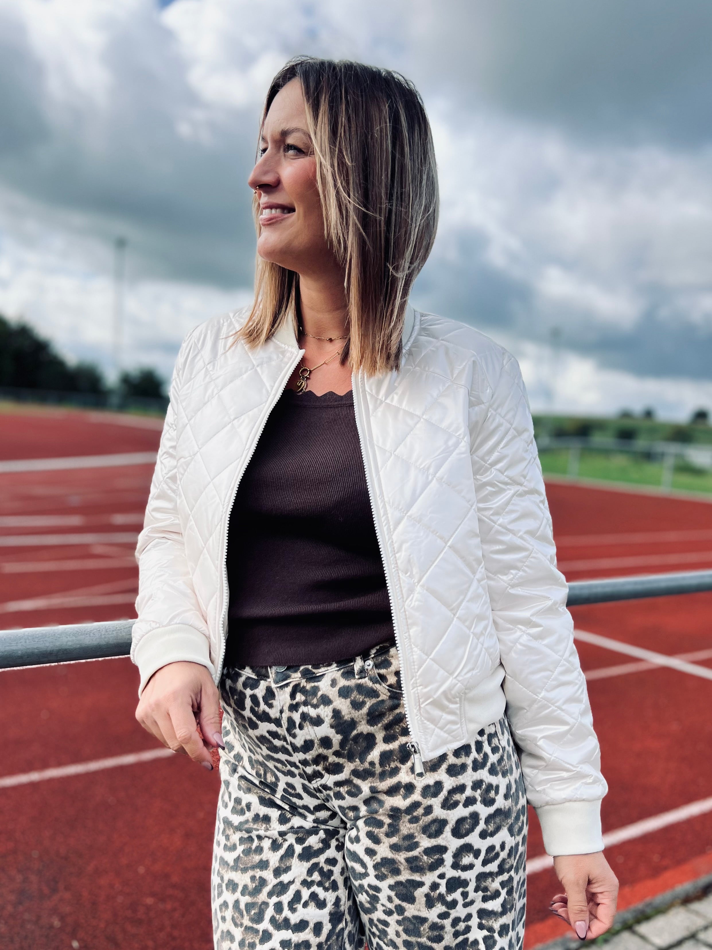 Notre bomber DIANE écru