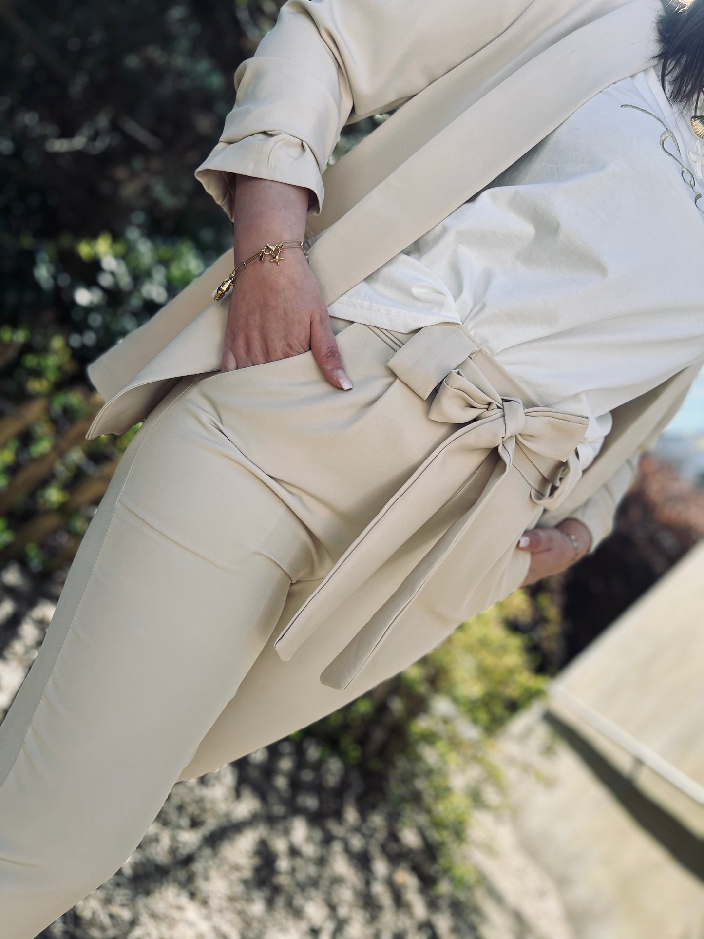 Pantalon MAEL beige