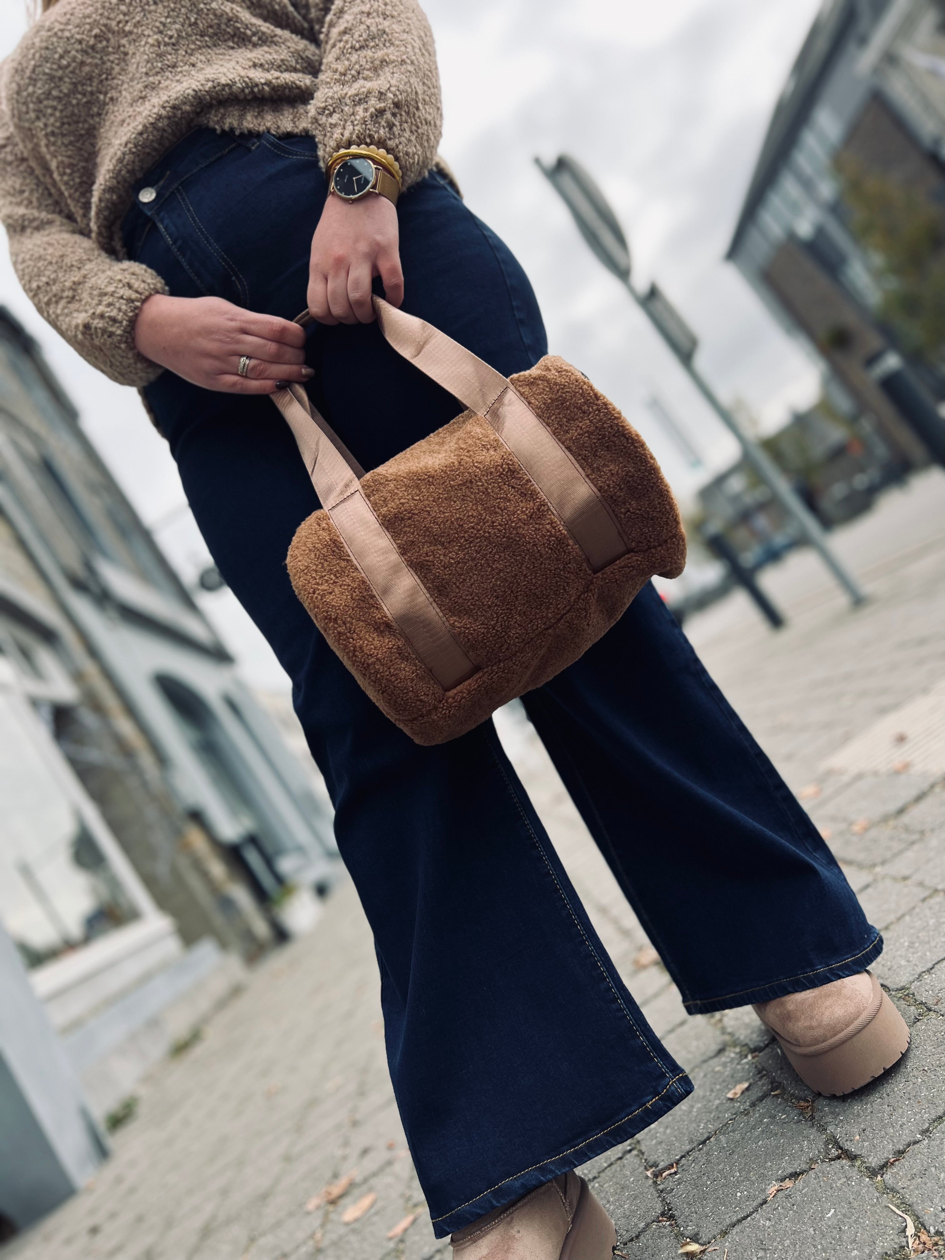 Notre sac TEDDY camel