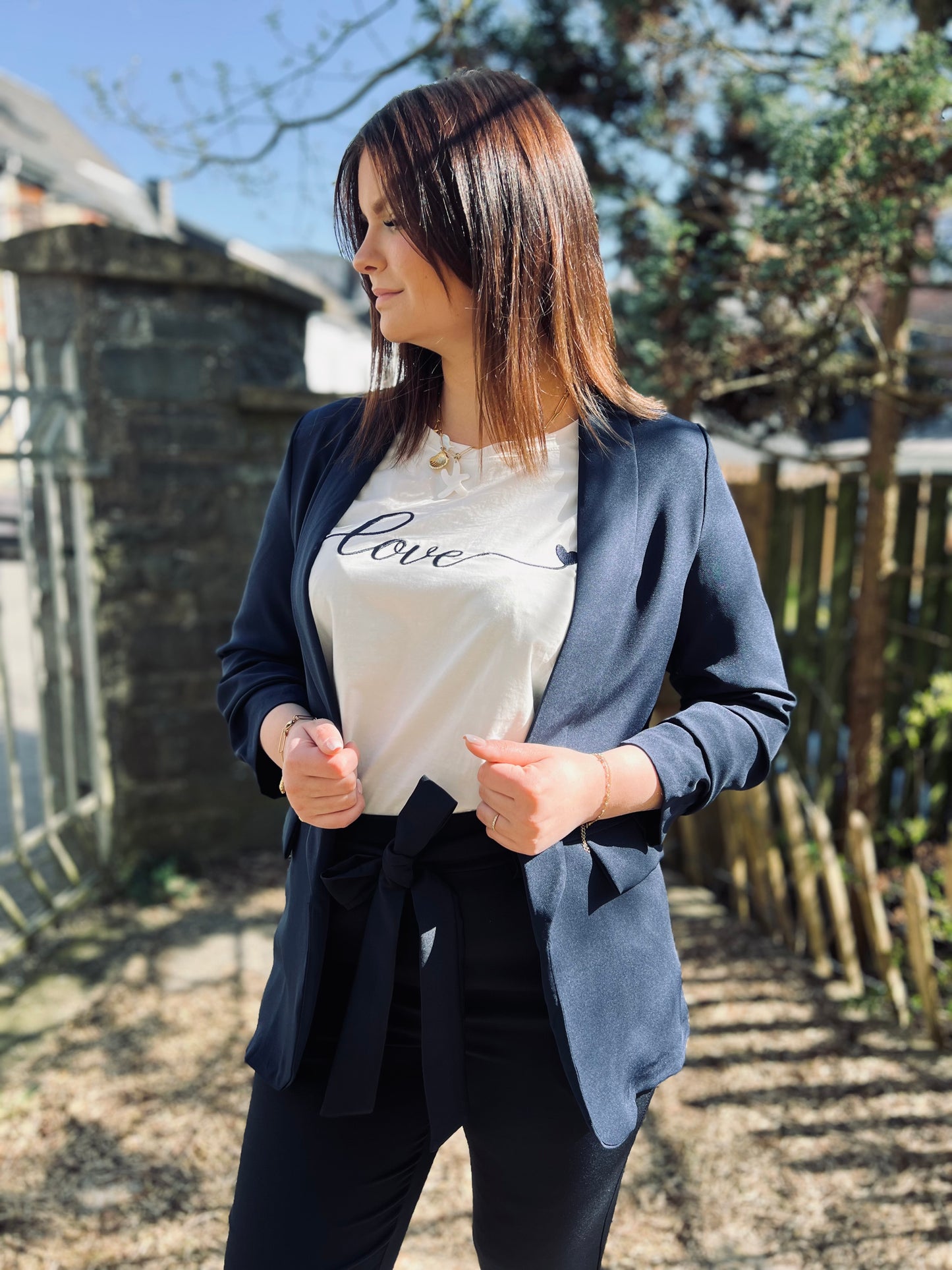 Blazer ZÉLIE marine
