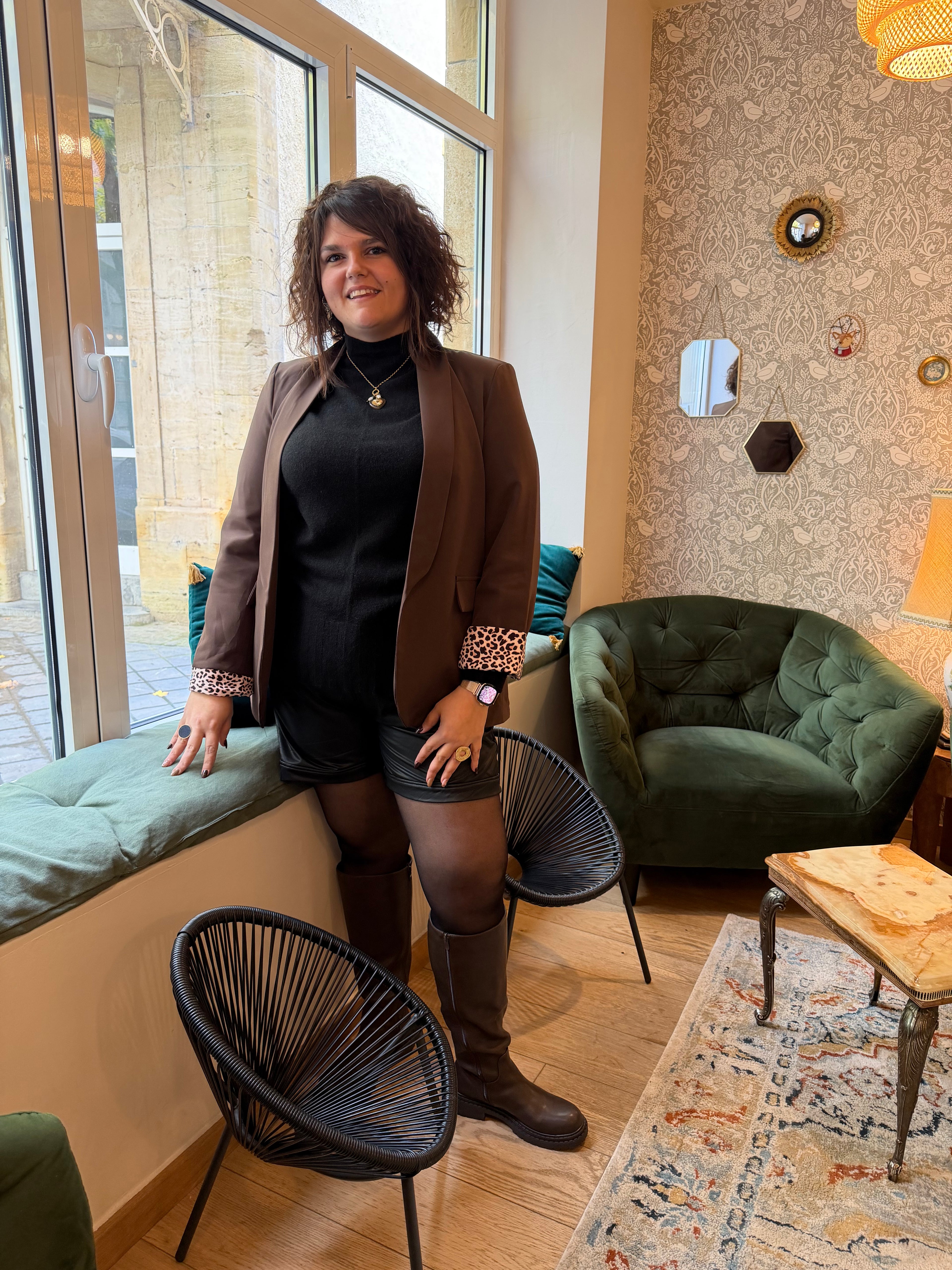 Notre blazer HONEY marron