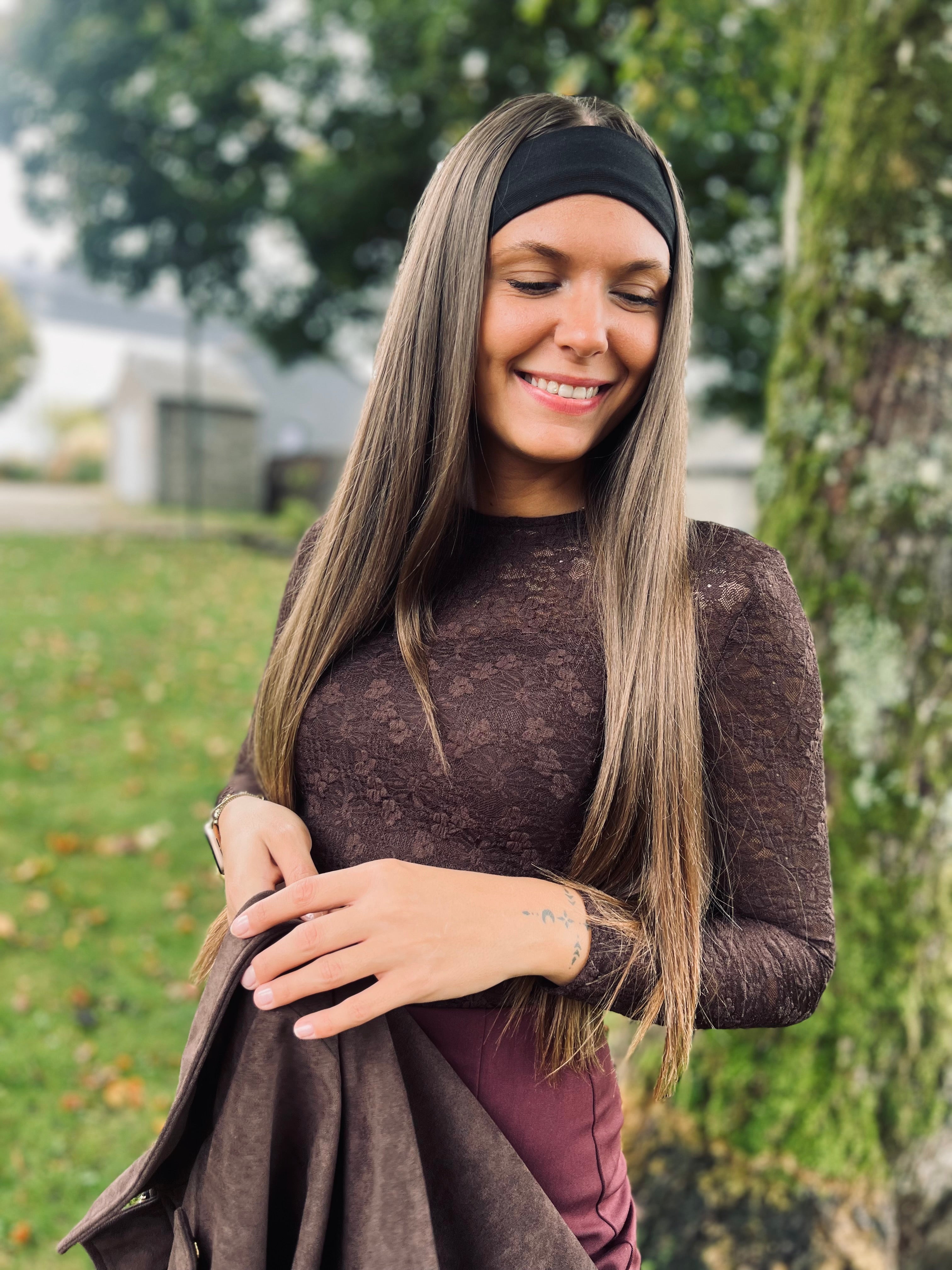 Notre body AUBE marron