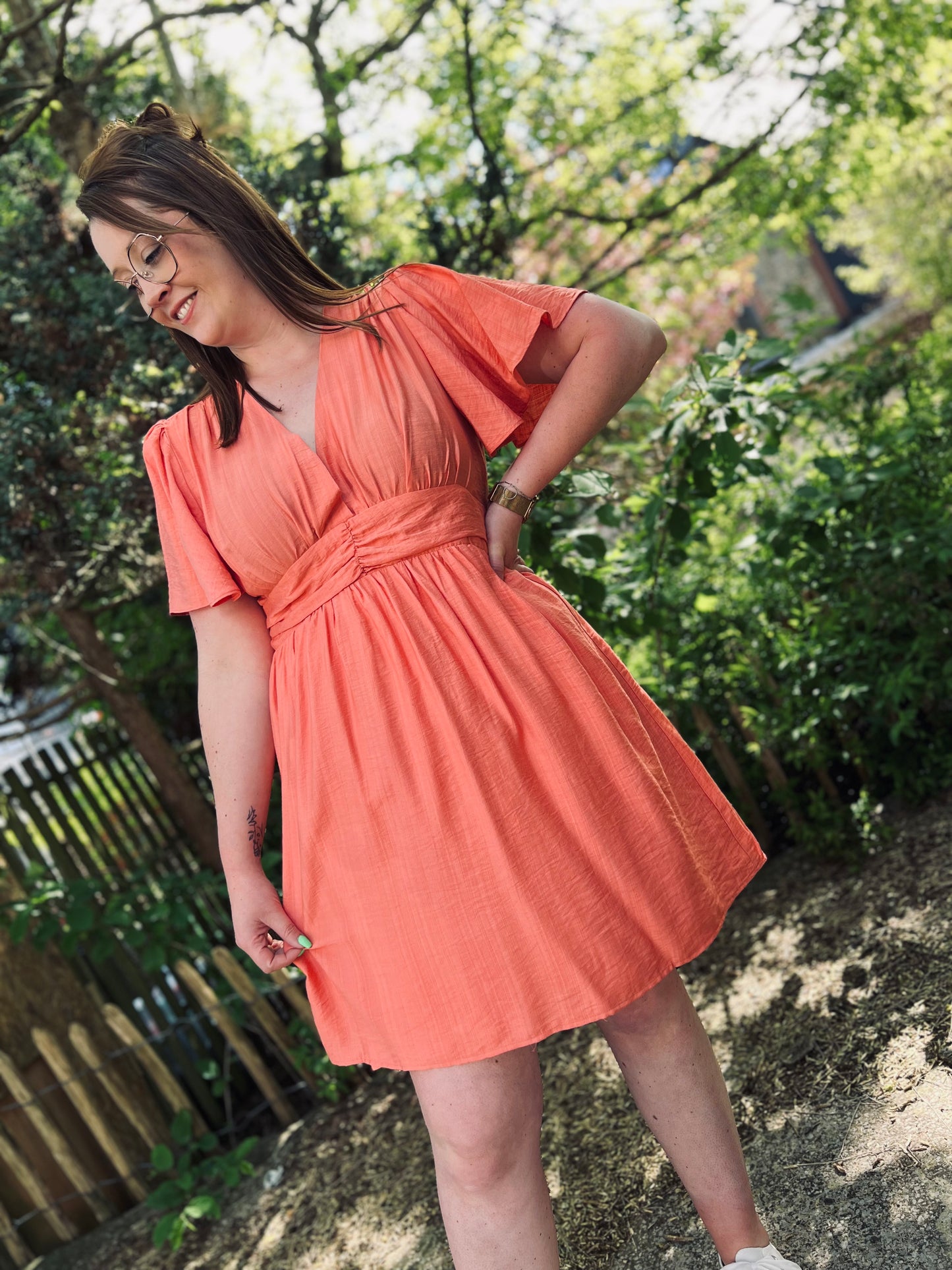 Robe ROSIE corail