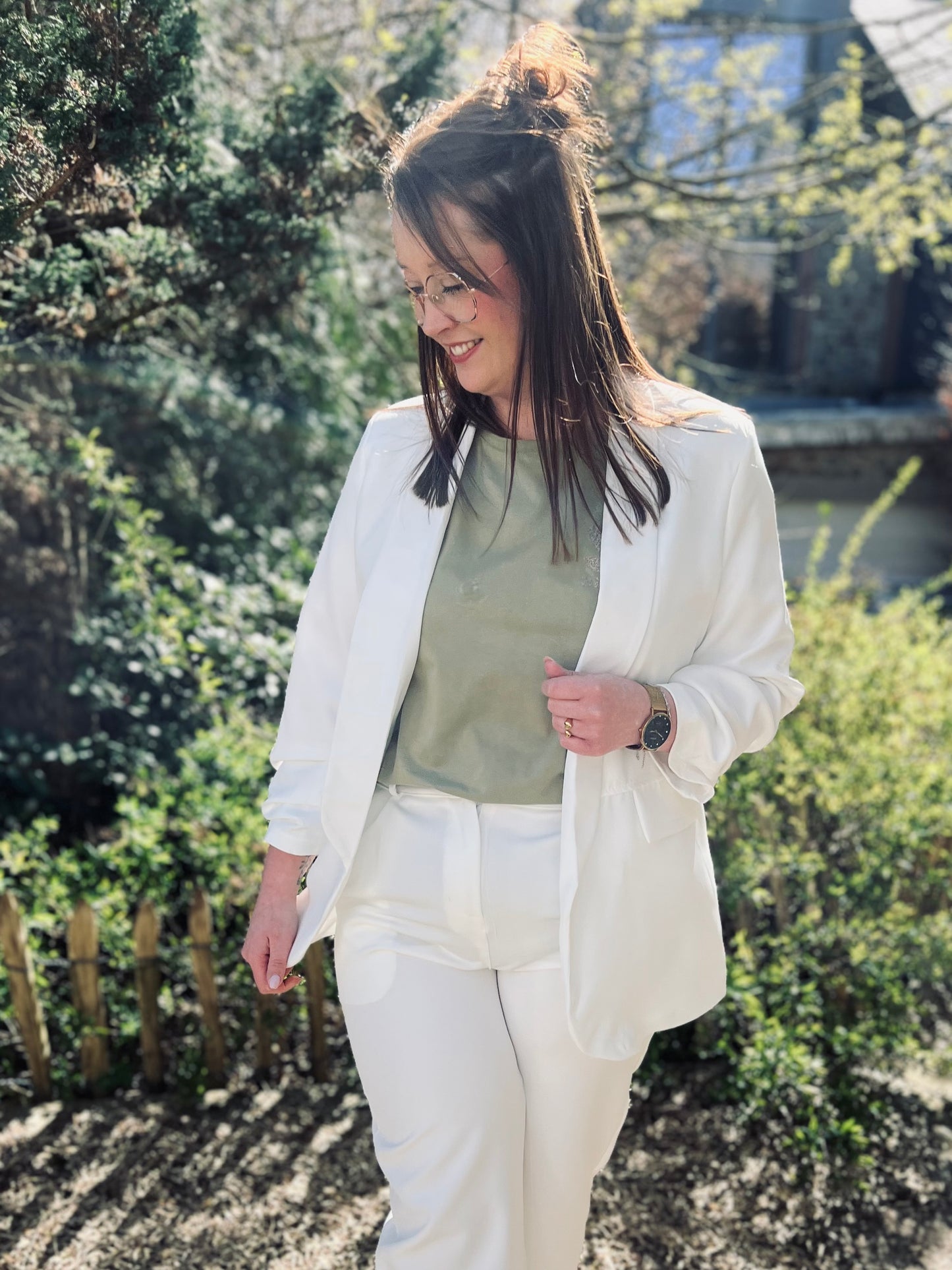 Blazer MILA blanc