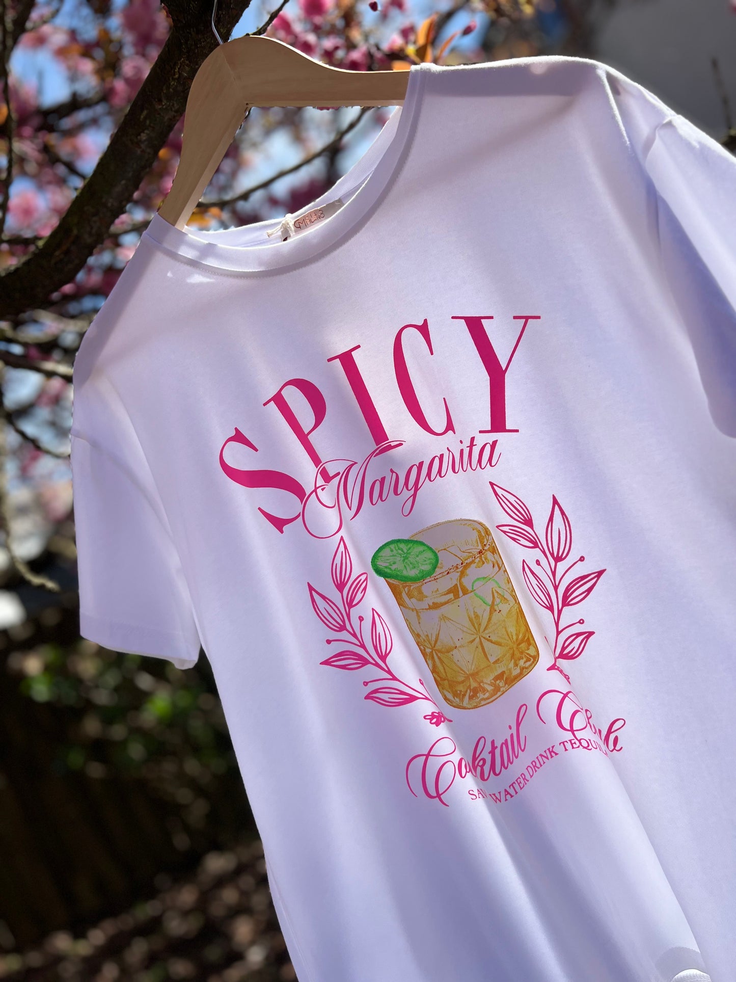 T-shirt SPICY blanc