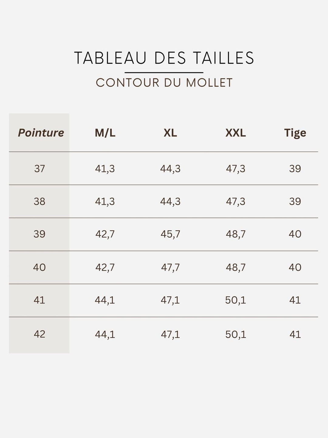 Nos bottes « SERENA » NOIR XL