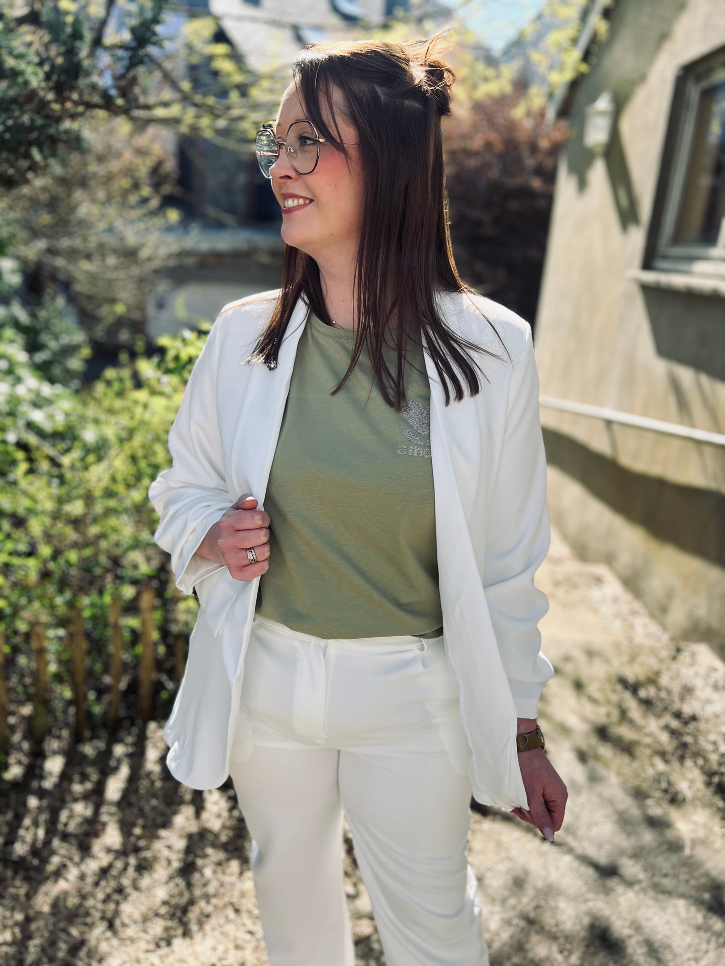 Blazer MILA blanc