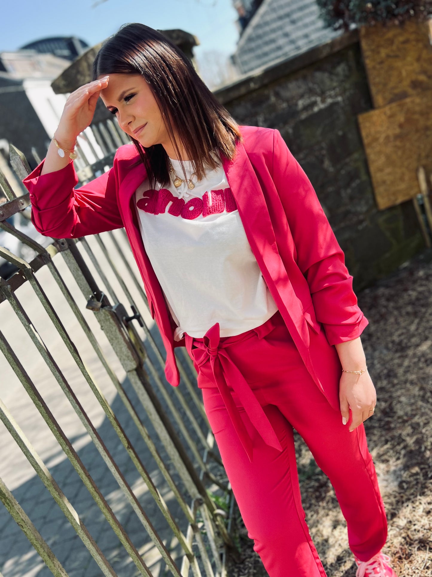 Blazer ZÉLIE fushia