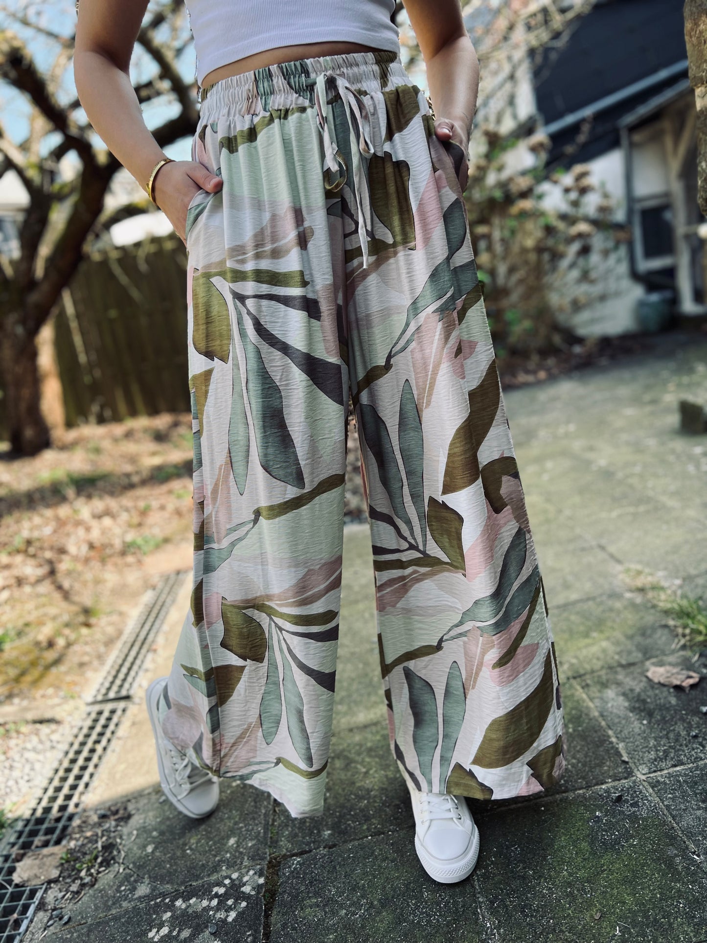 Pantalon SOLINE kaki