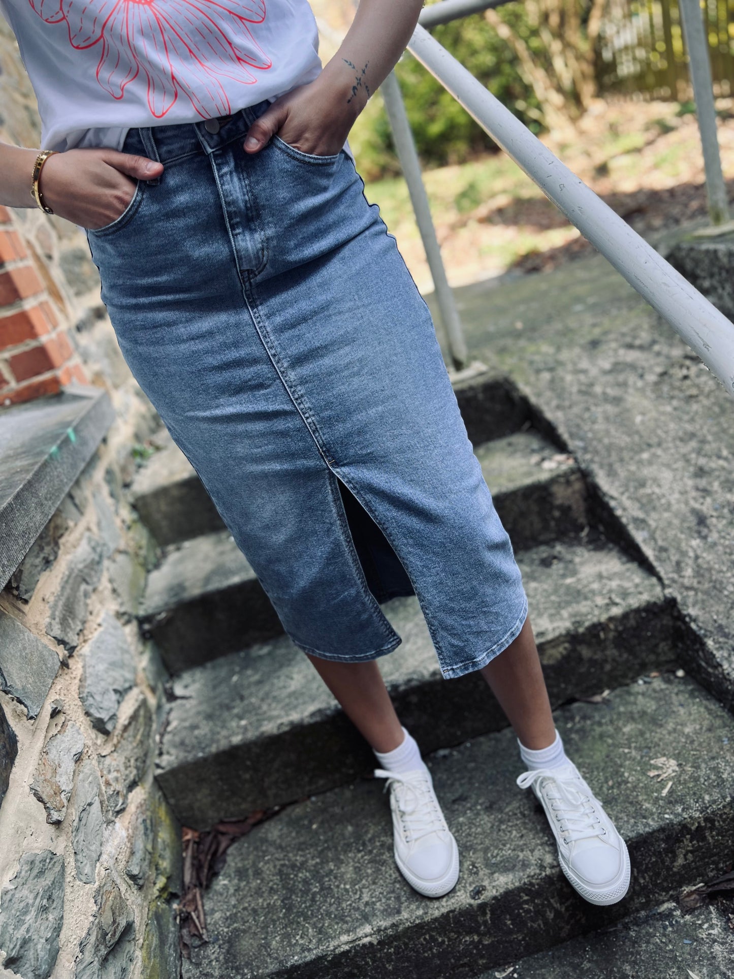 Jupe jean CLARA