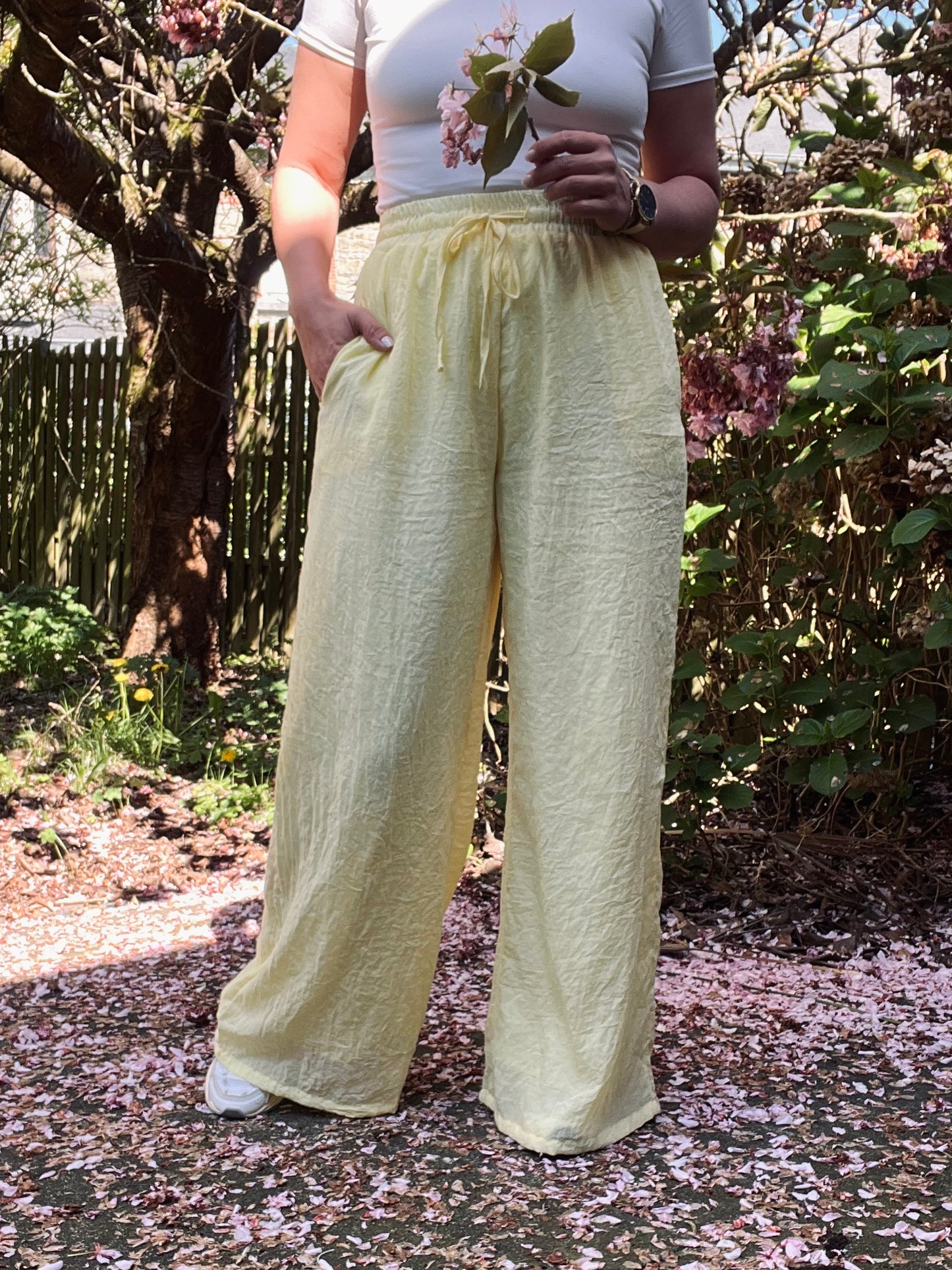 Pantalon NEHUDA jaune