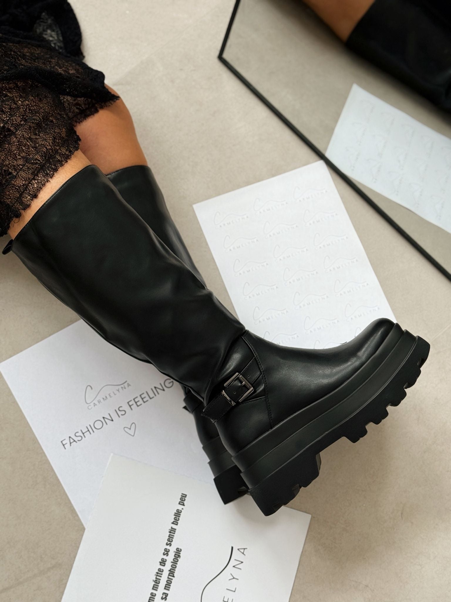 Nos bottes « IRINA » NOIR XL