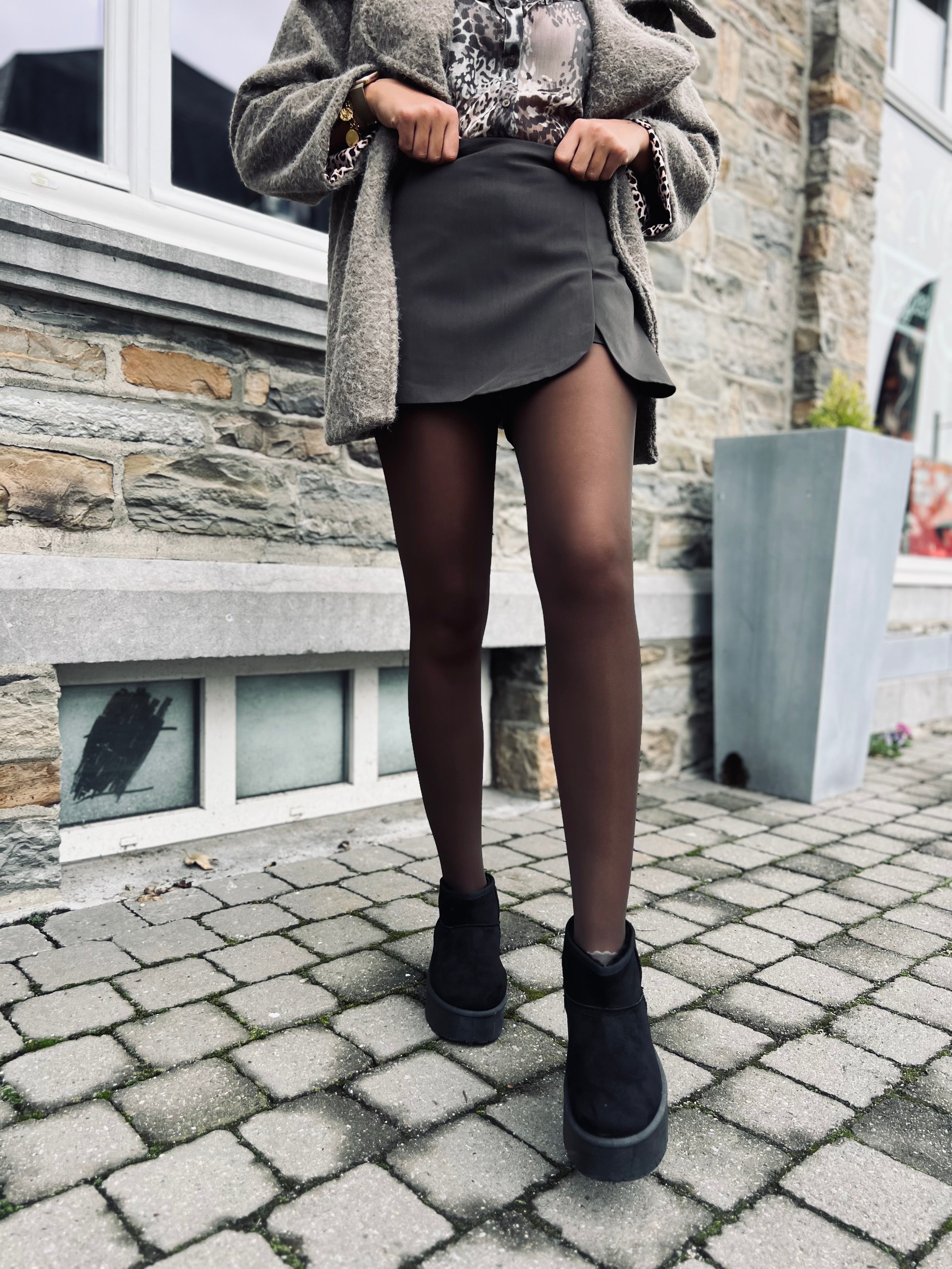 Notre jupe | short ANDREW marron