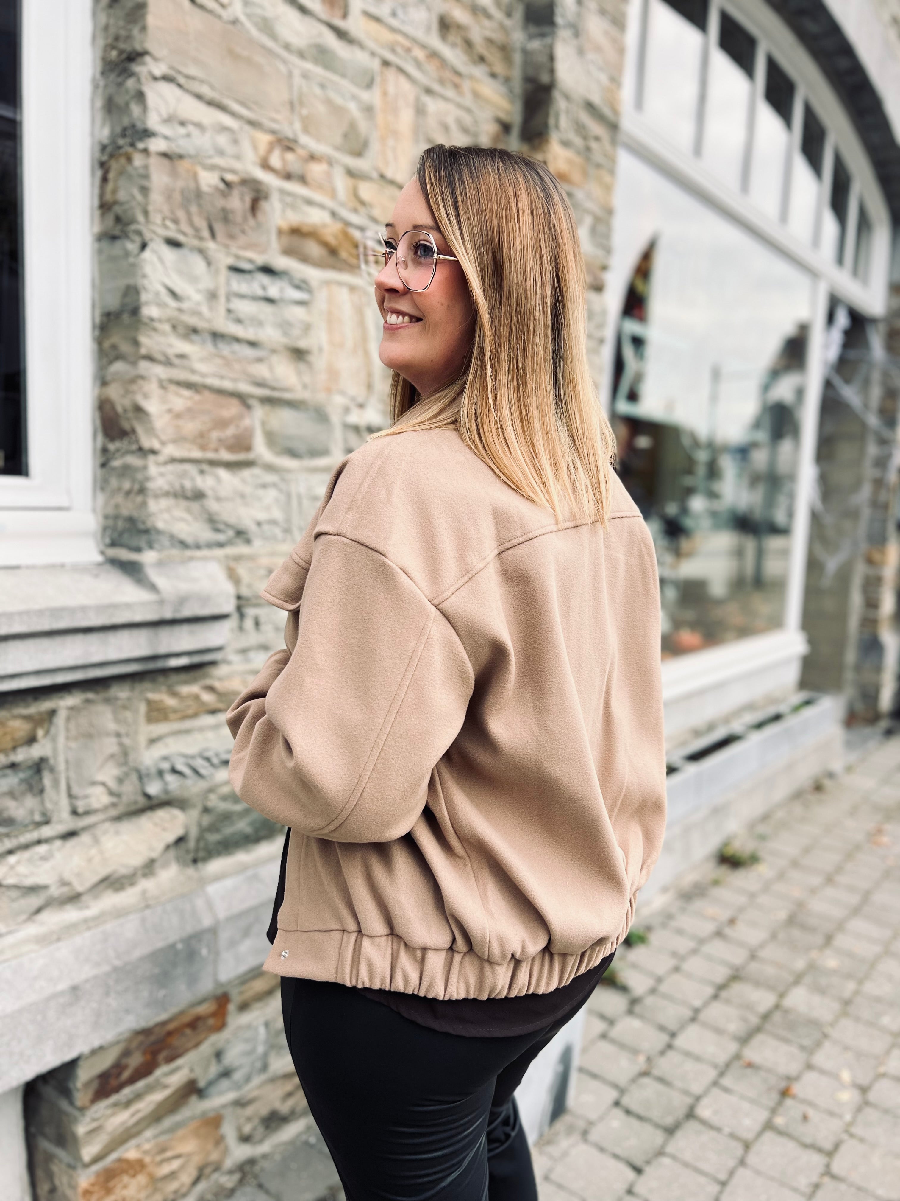Notre veste VERA beige