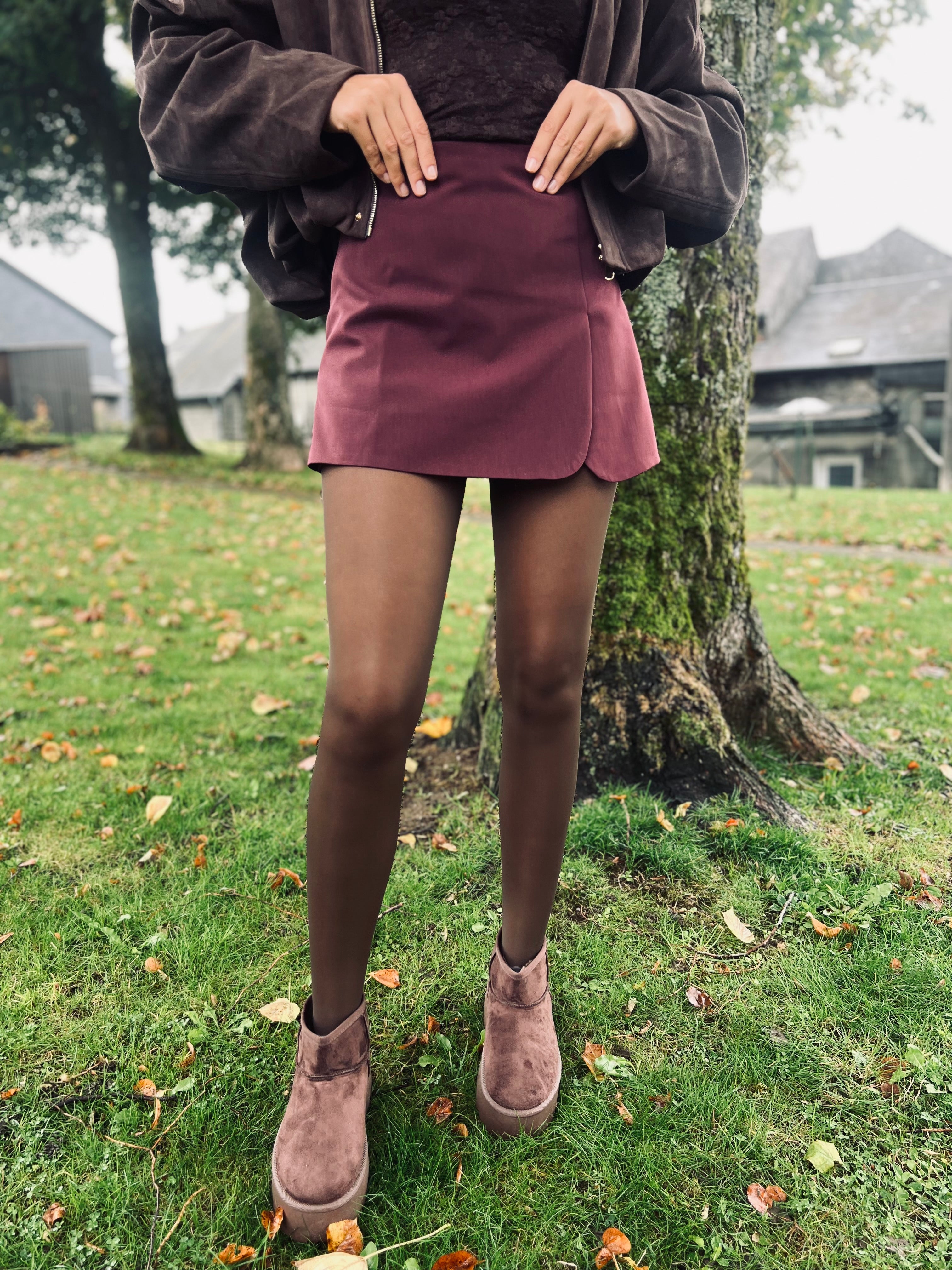 Notre jupe | short ANDREW bordeaux