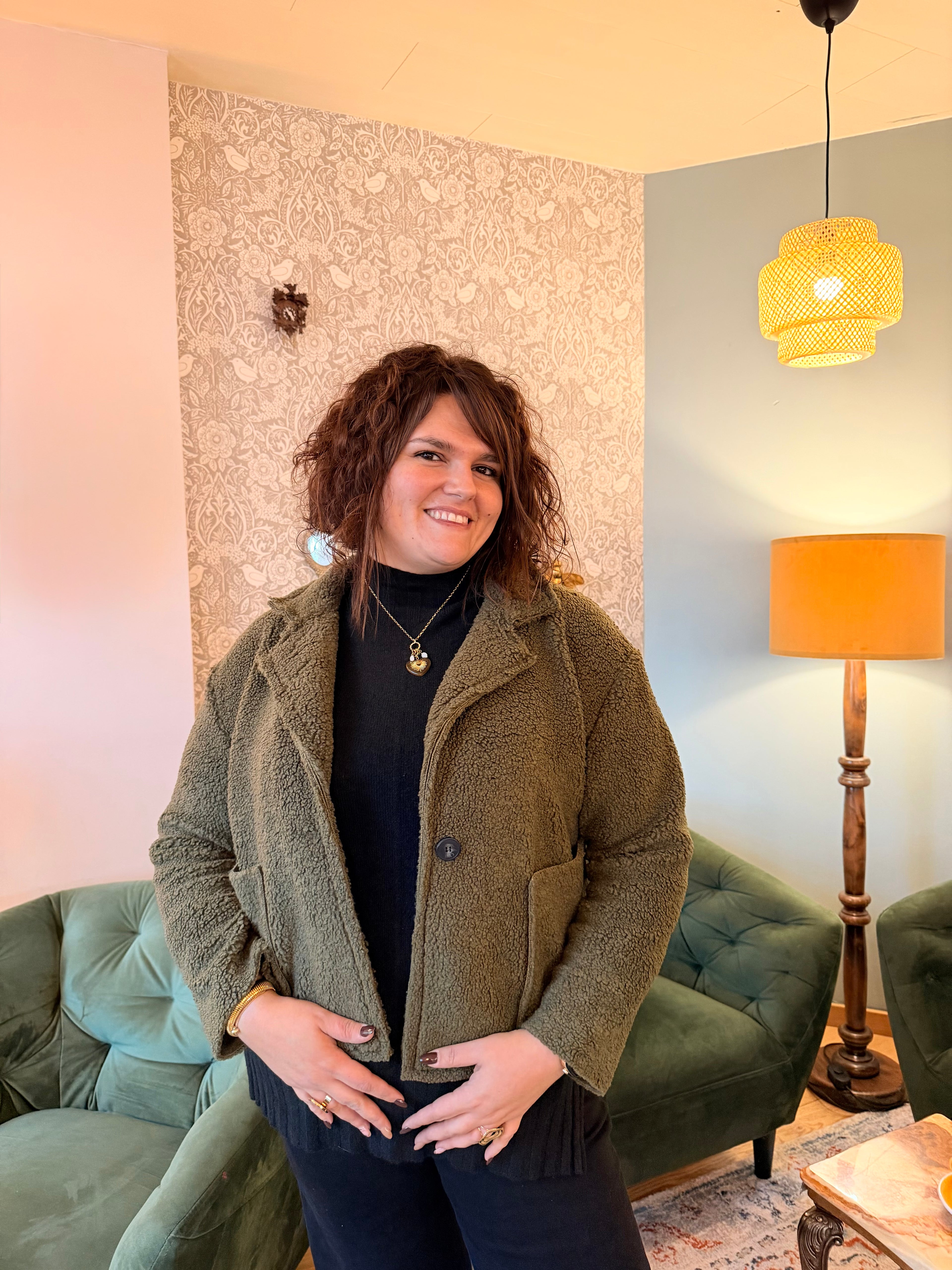 Notre veste LARA kaki