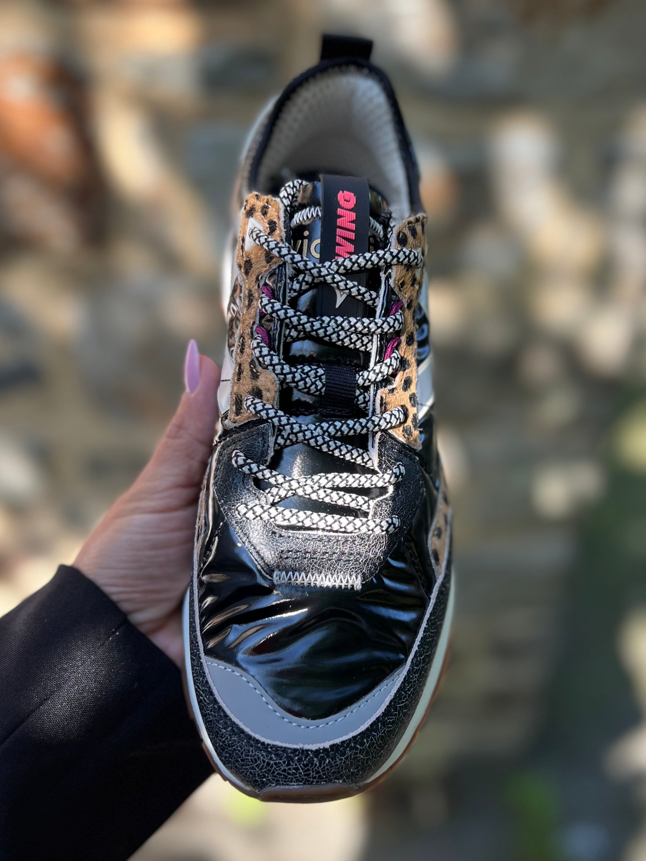 VICTORIA SNEAKERS léopard