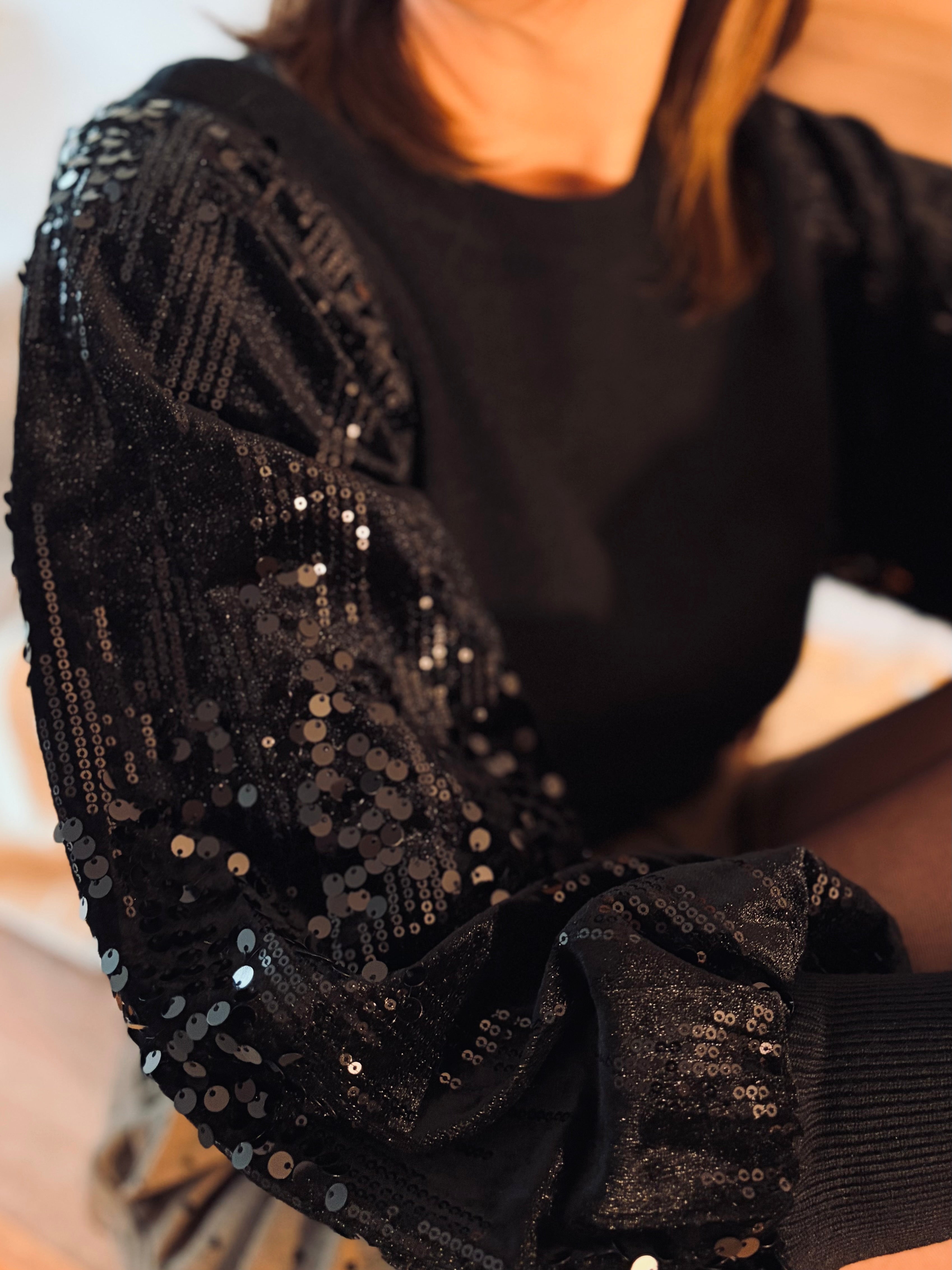 Notre pull PALOMA noir