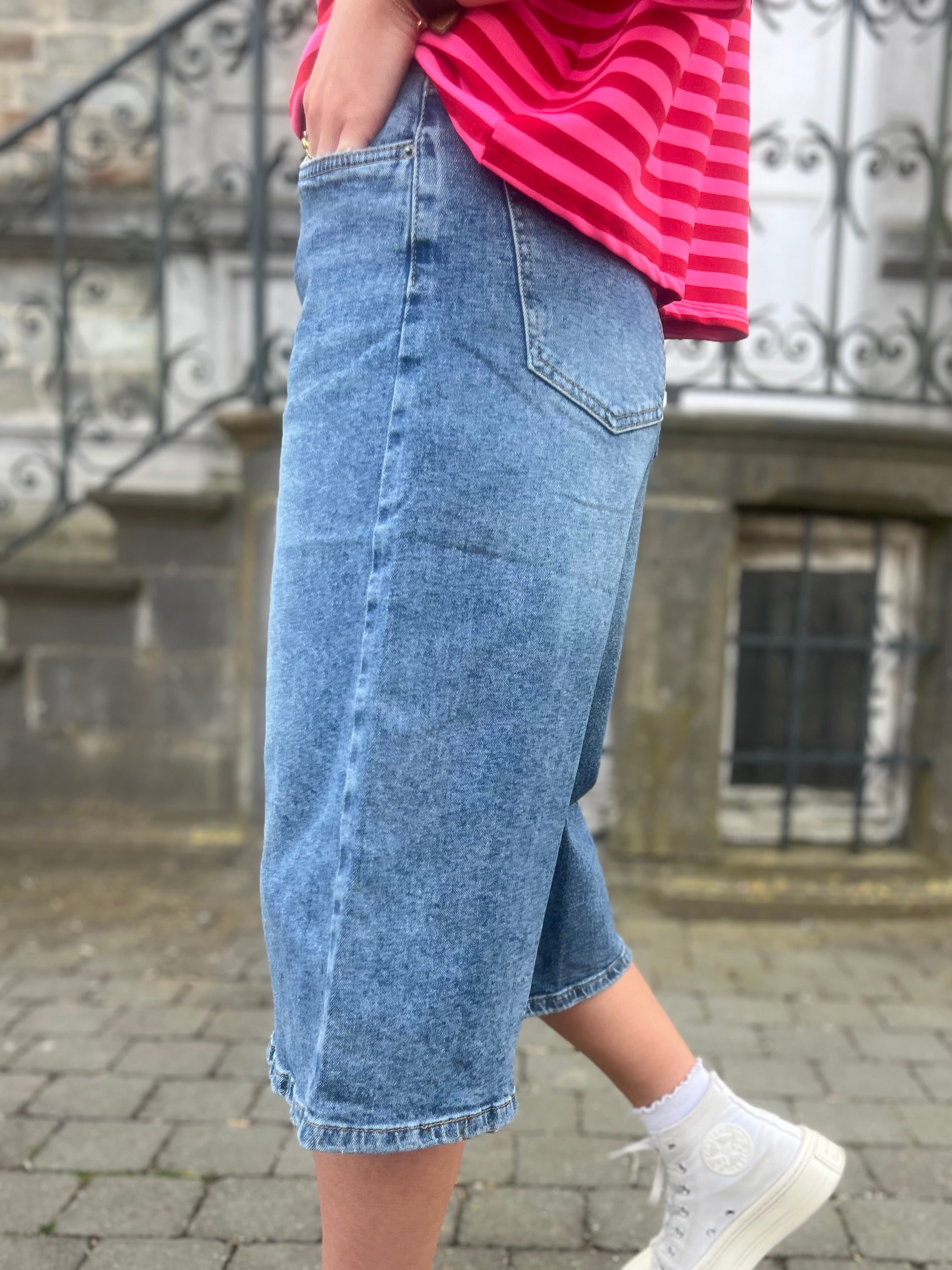 LE BERMUDA EN DENIM NOVA