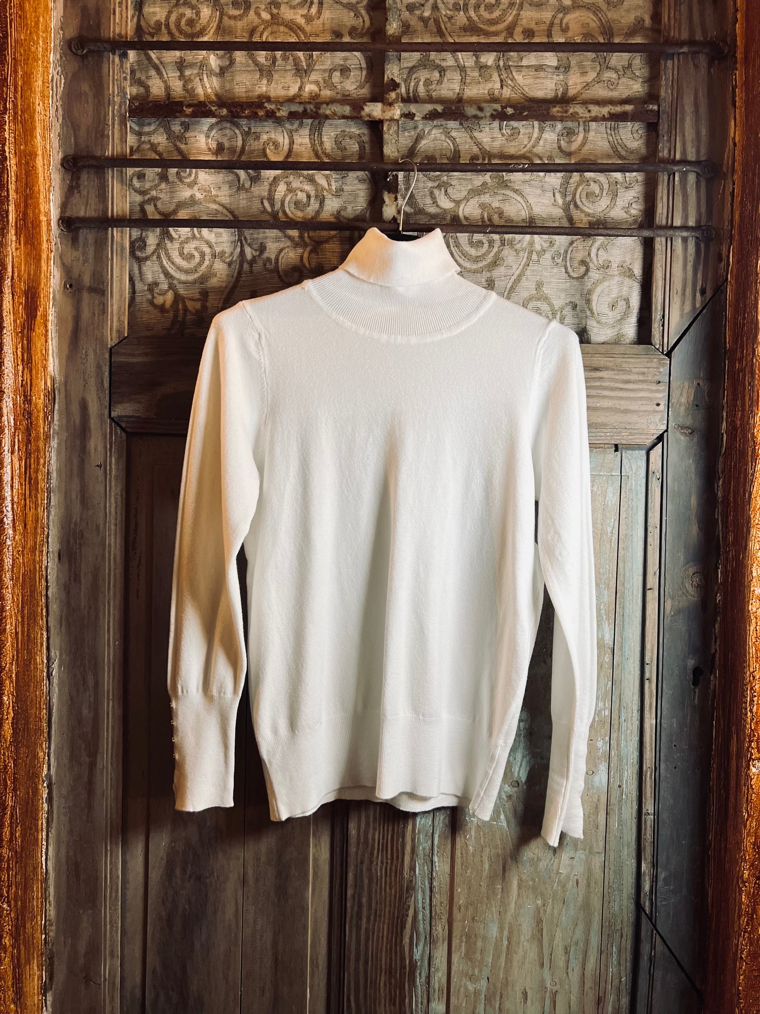 Notre sous-pull HARRIE blanc