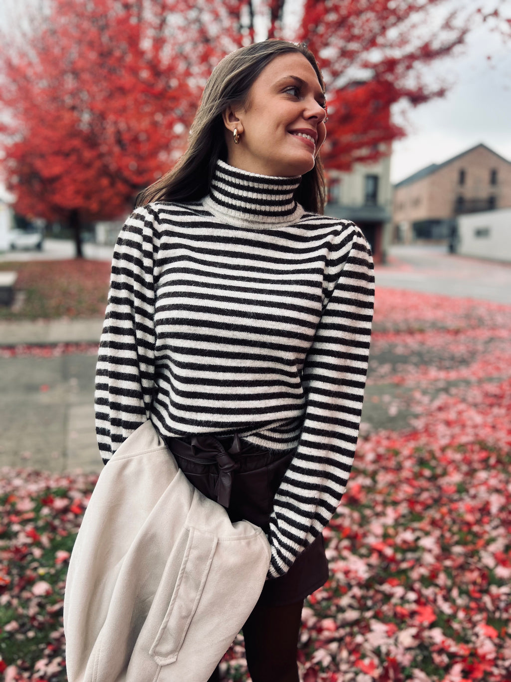 Notre pull tout doux RAVIO marron