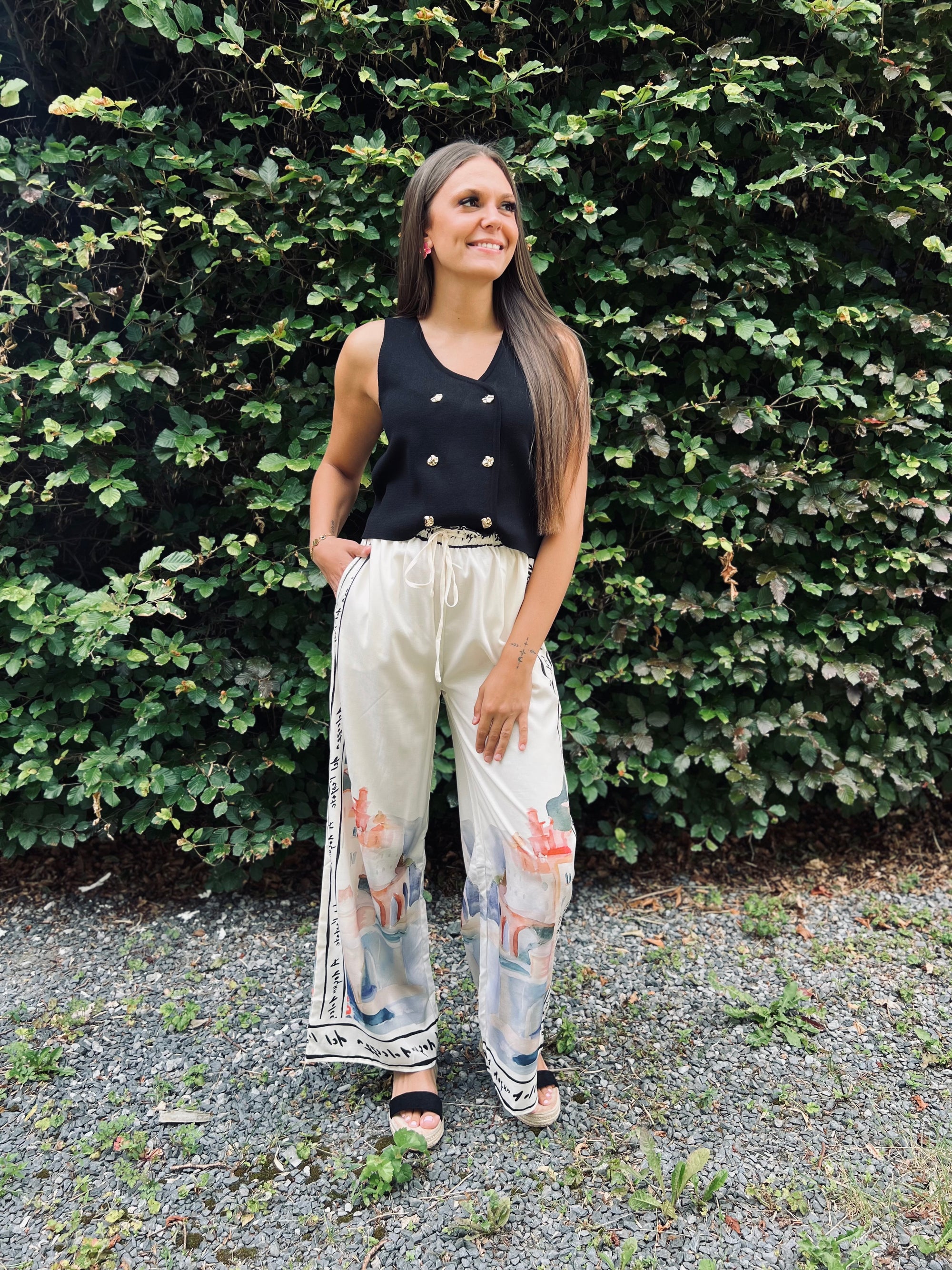 Notre pantalon KIMONO