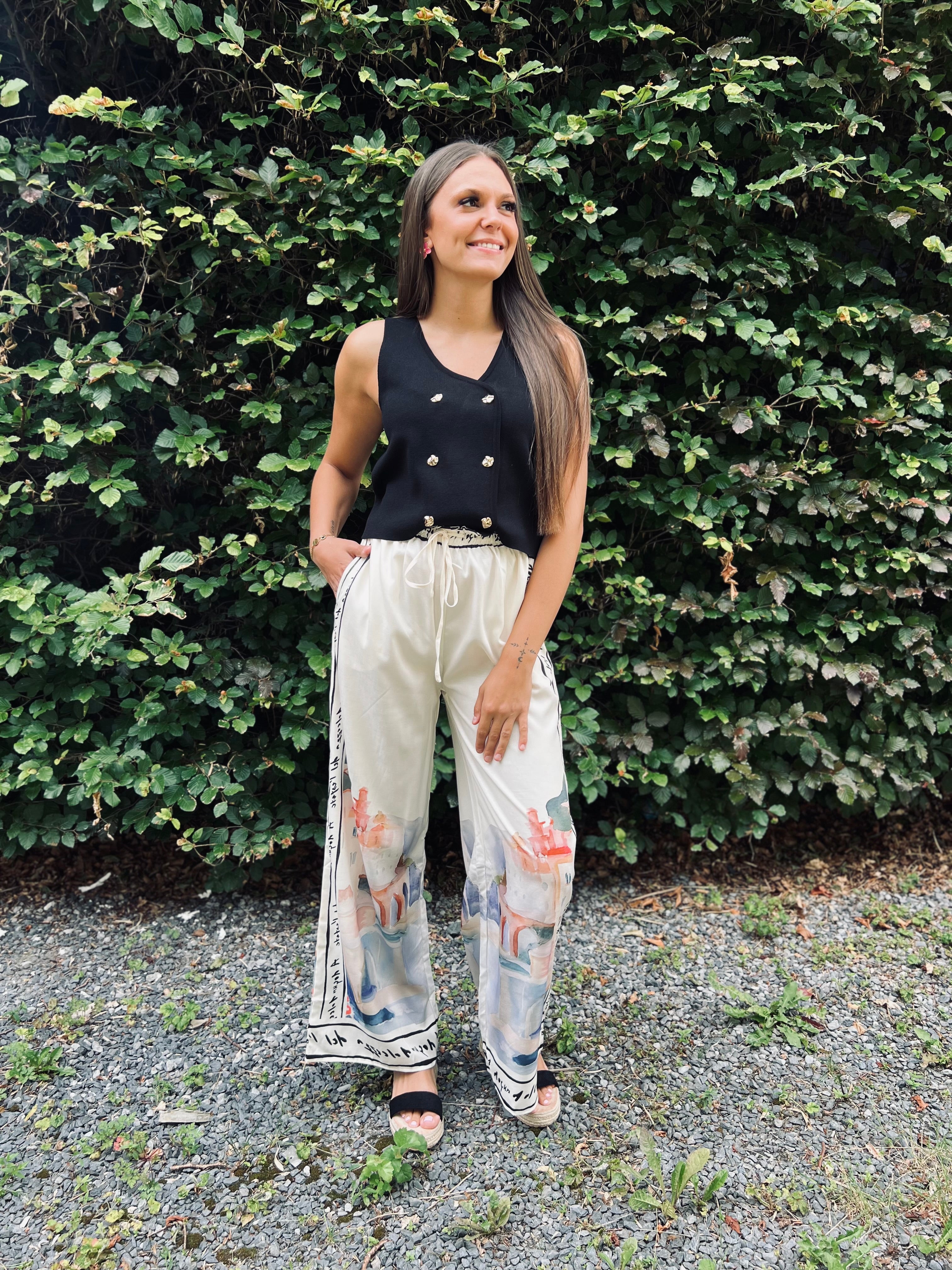 Notre pantalon KIMONO
