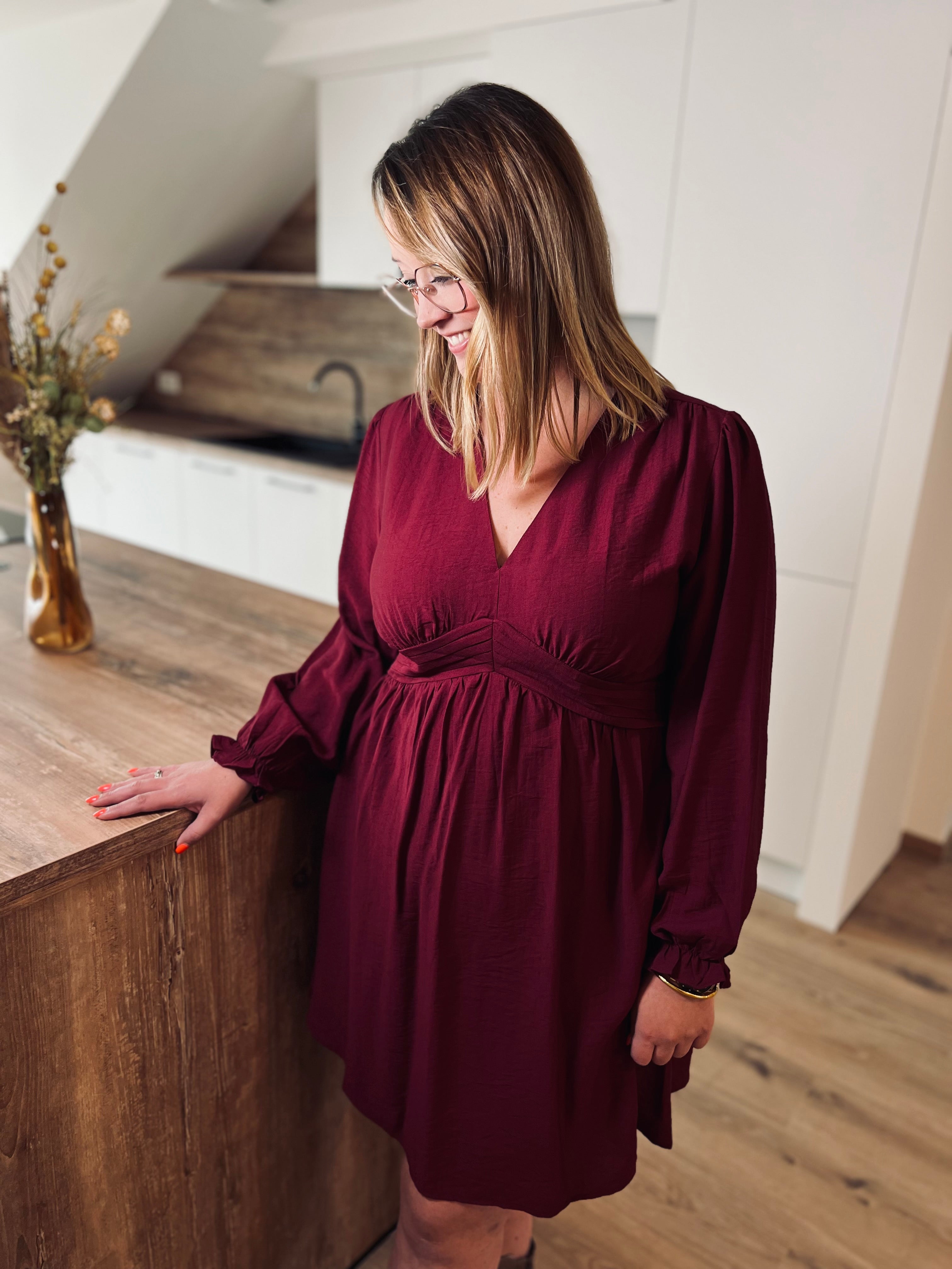 Notre robe SAM cerise