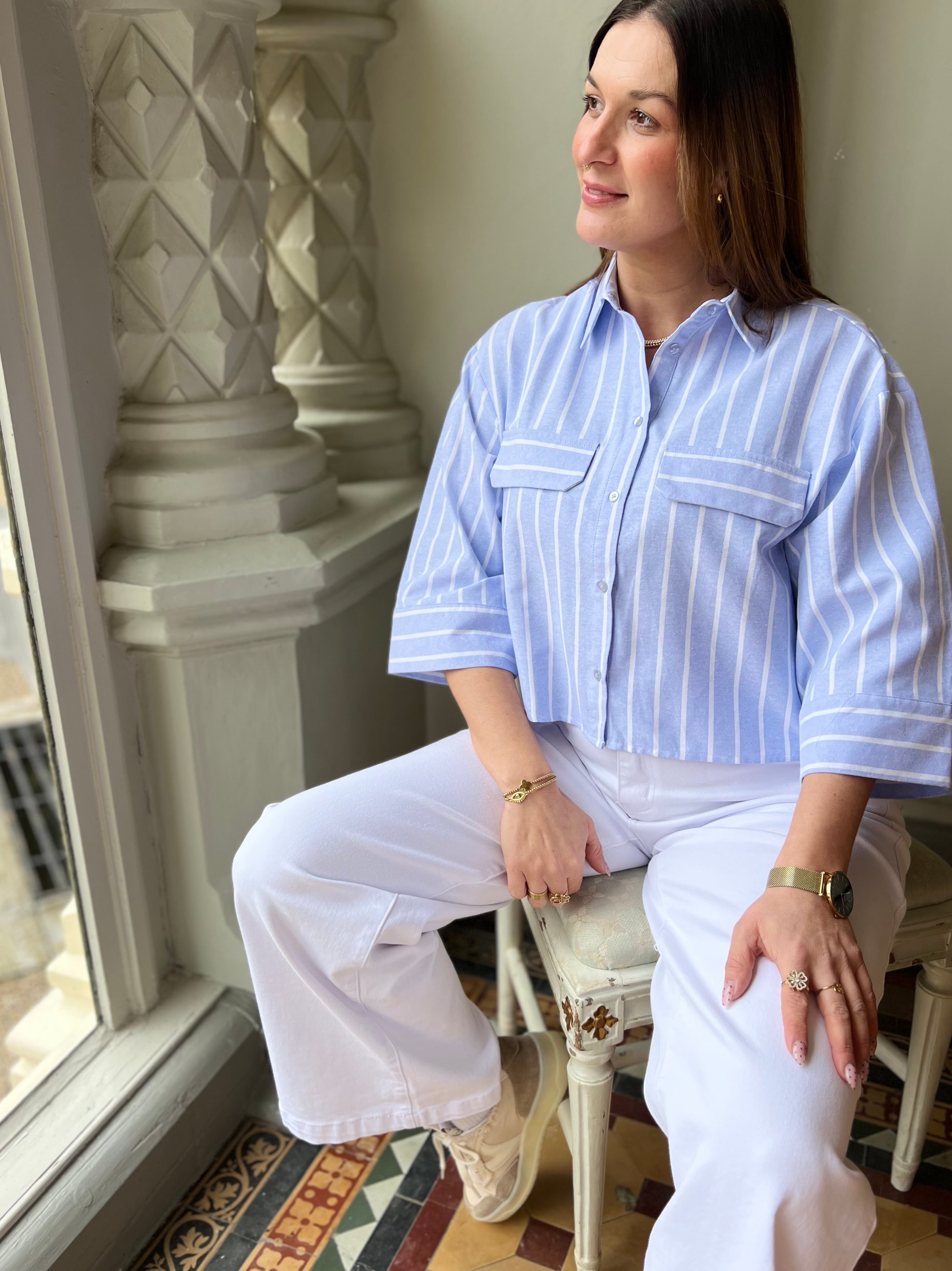 LA CHEMISE CROP YARA