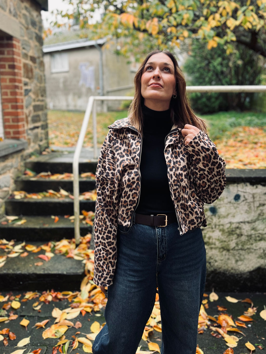 Notre veste HAZEL leo