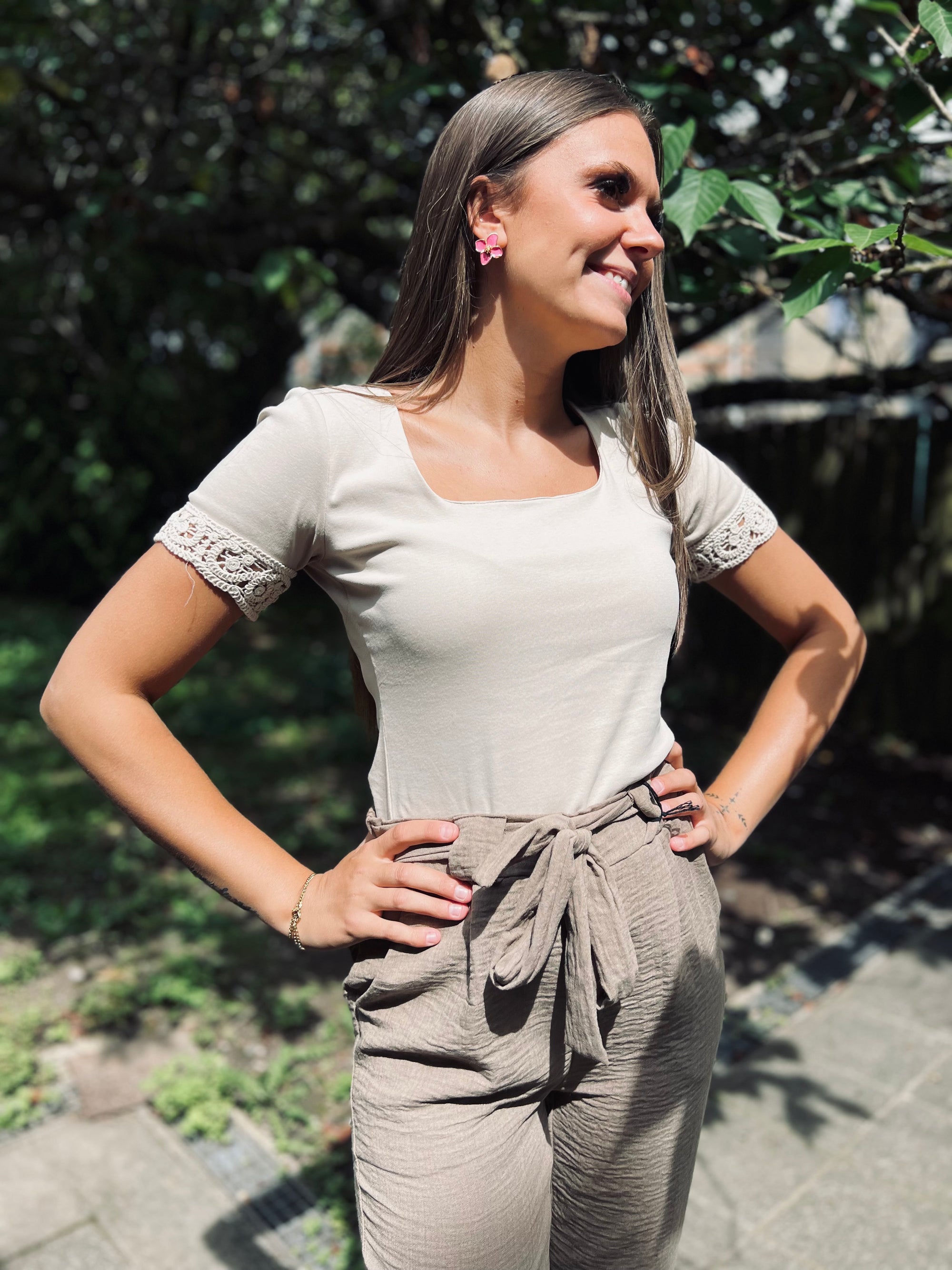 Notre blouse BELLA beige