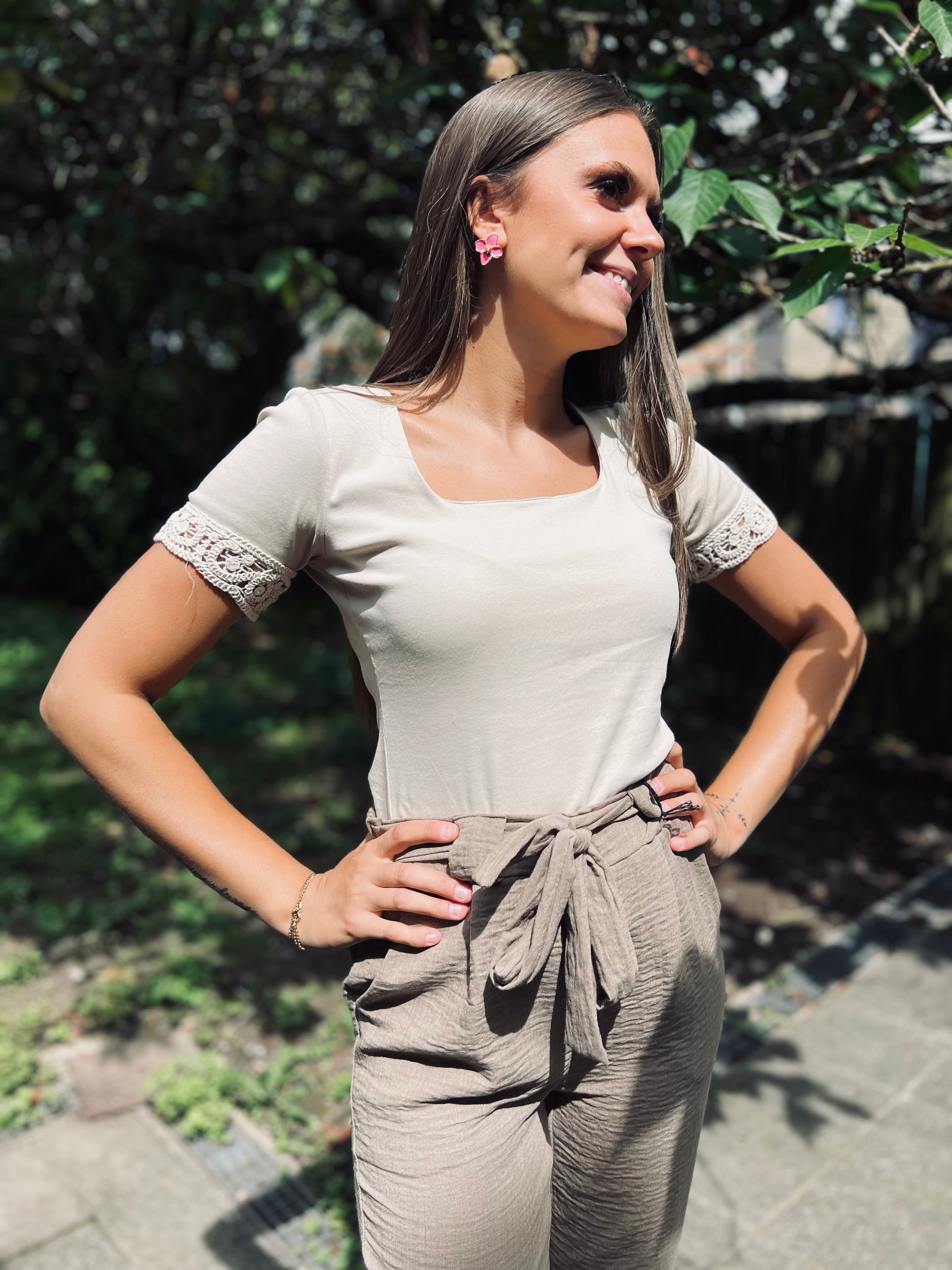 Notre blouse BELLA beige