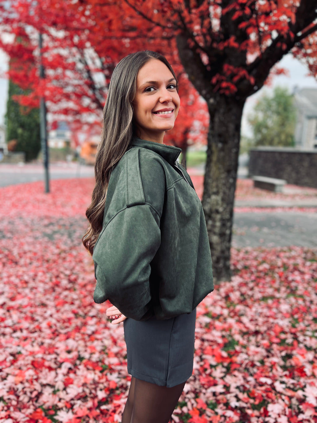 Notre veste HAZEL kaki