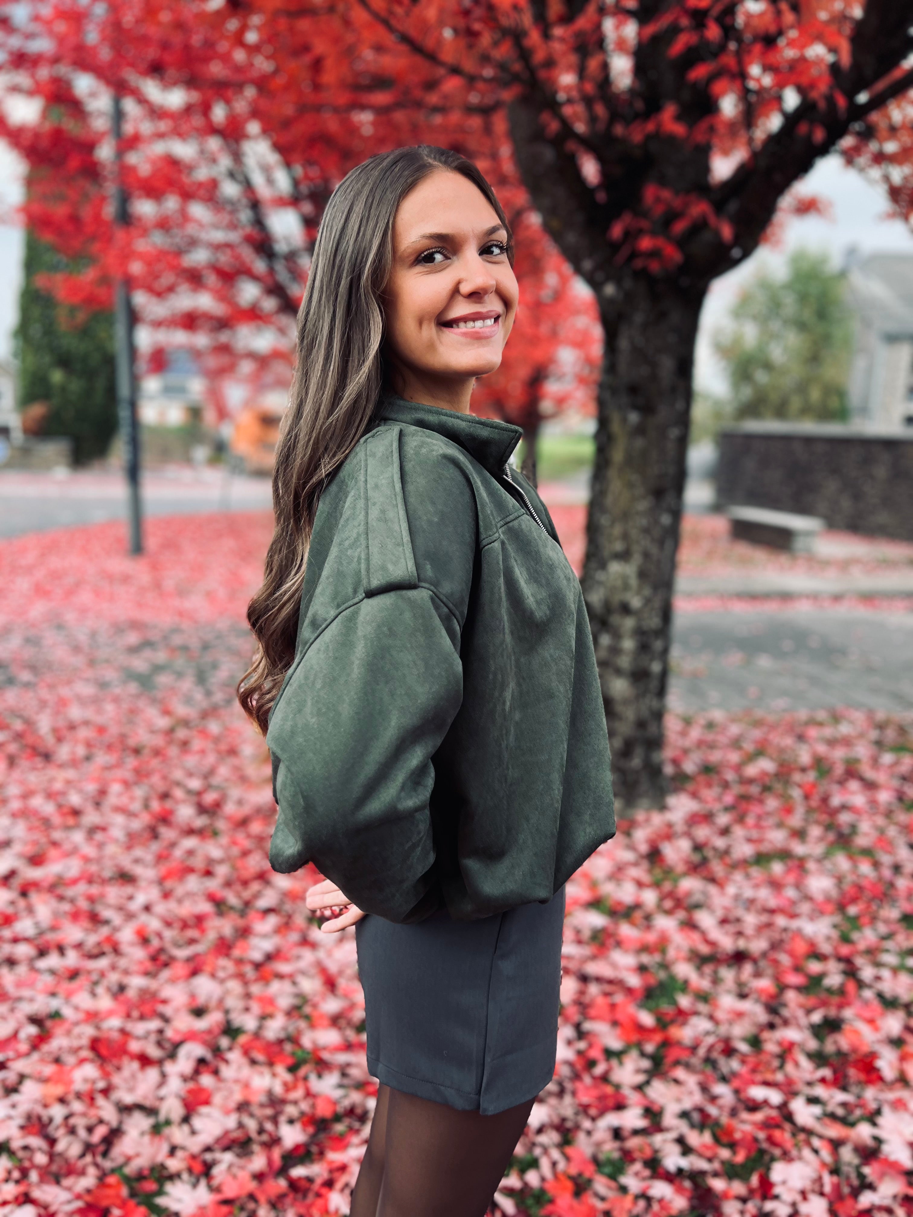 Notre veste HAZEL kaki