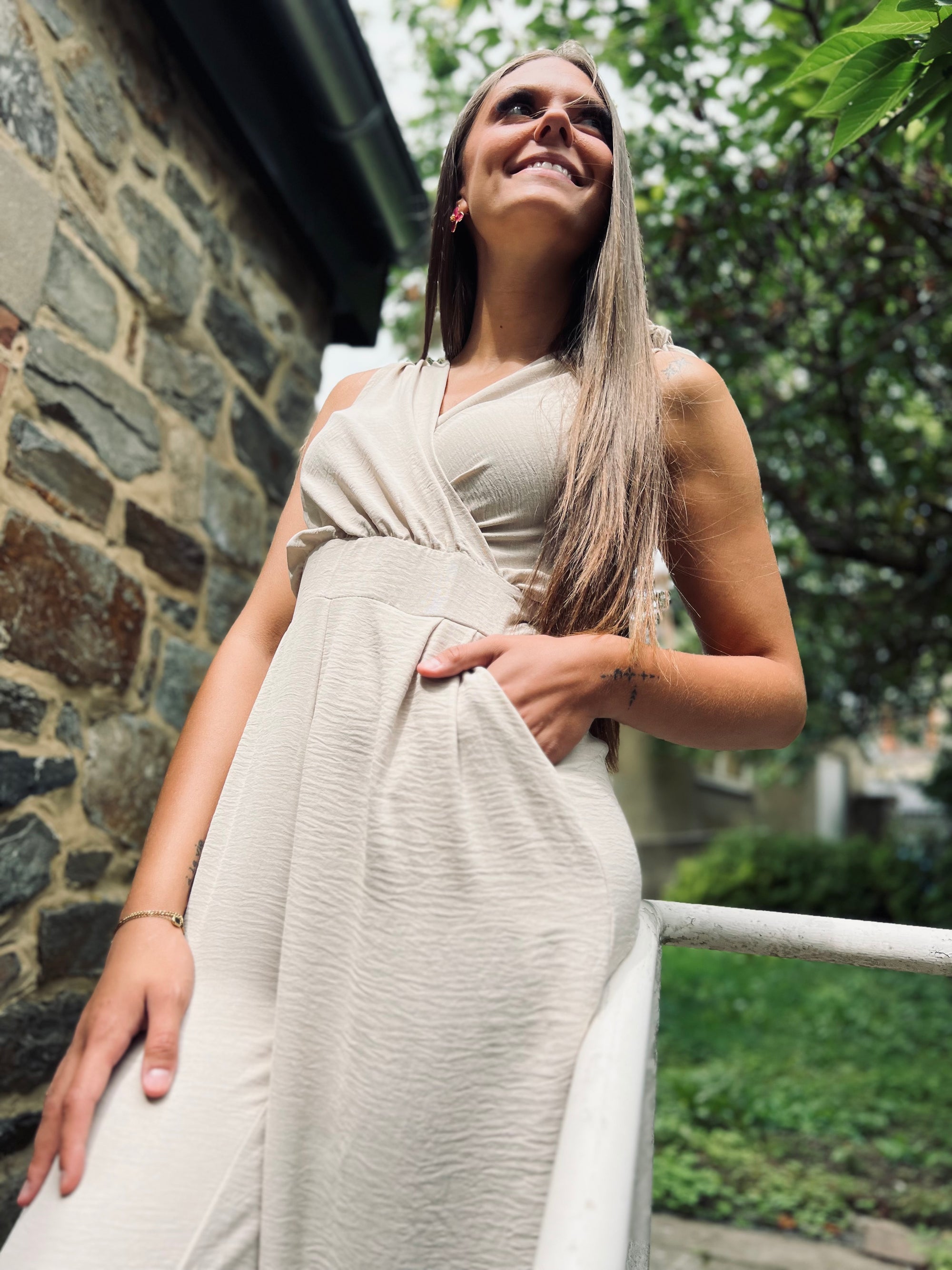 Notre combinaison CHIARA beige
