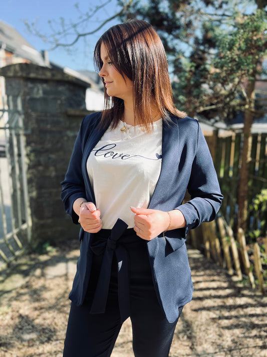 Blazer ZÉLIE marine