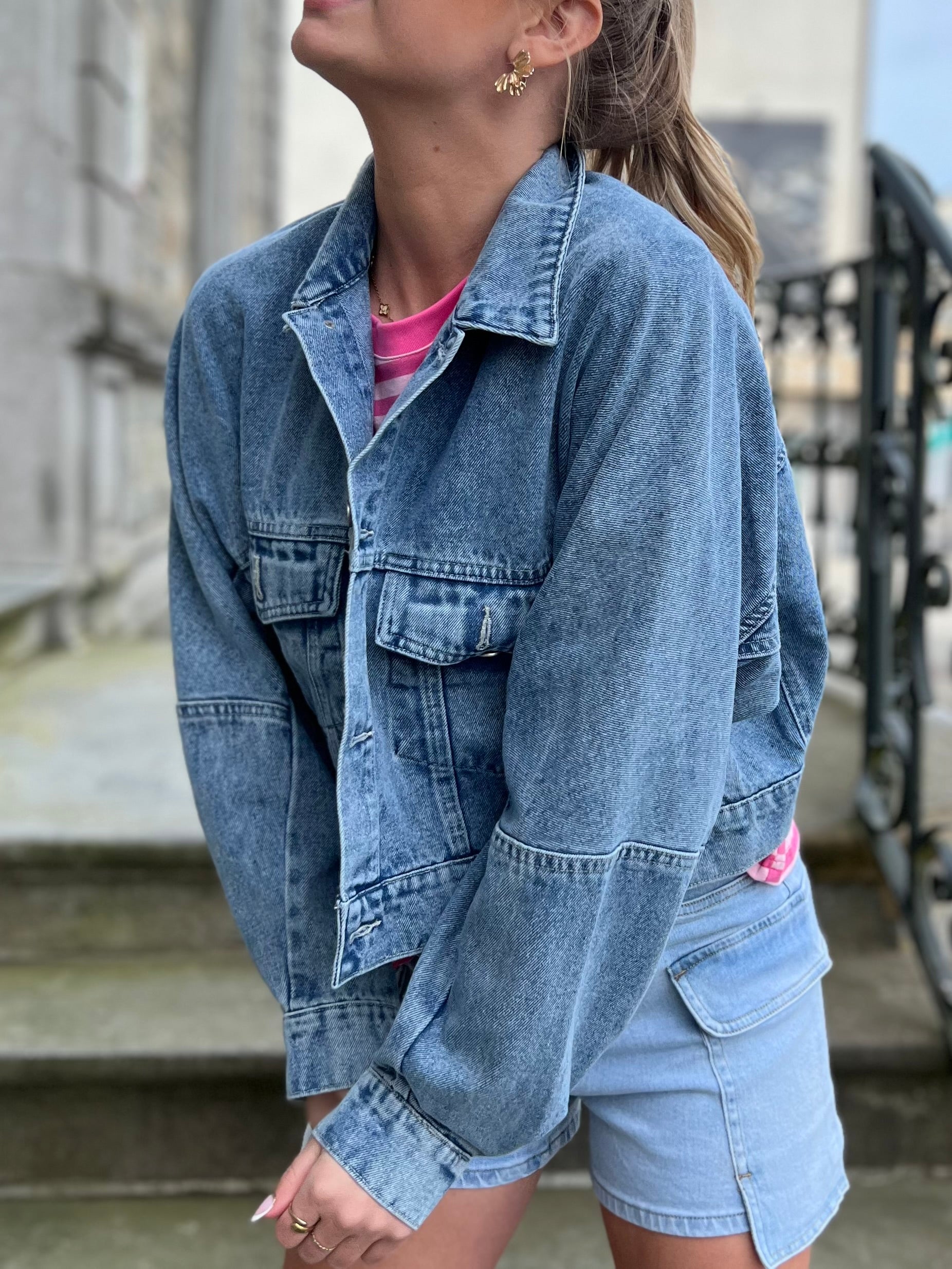 LA VESTE DENIM