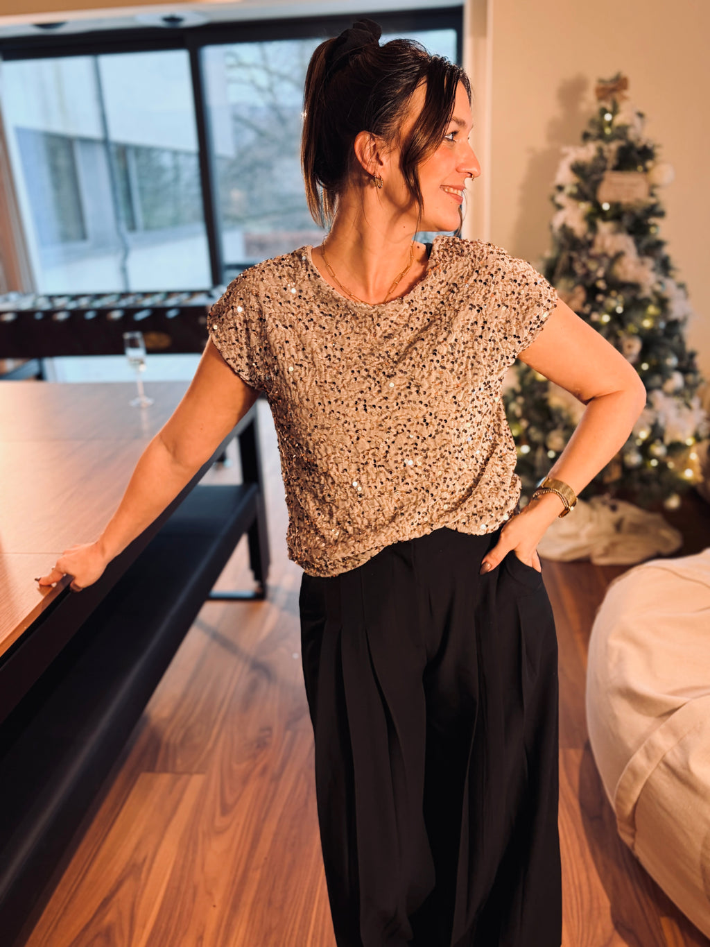 Notre blouse JUDIE beige