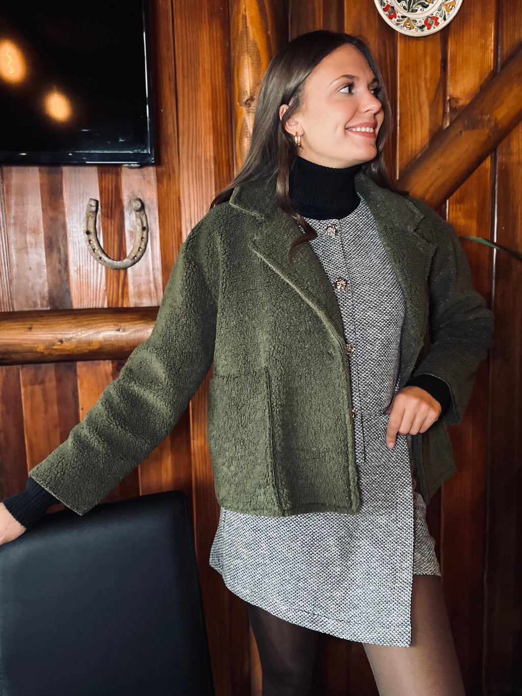 Notre veste SHEEP kaki