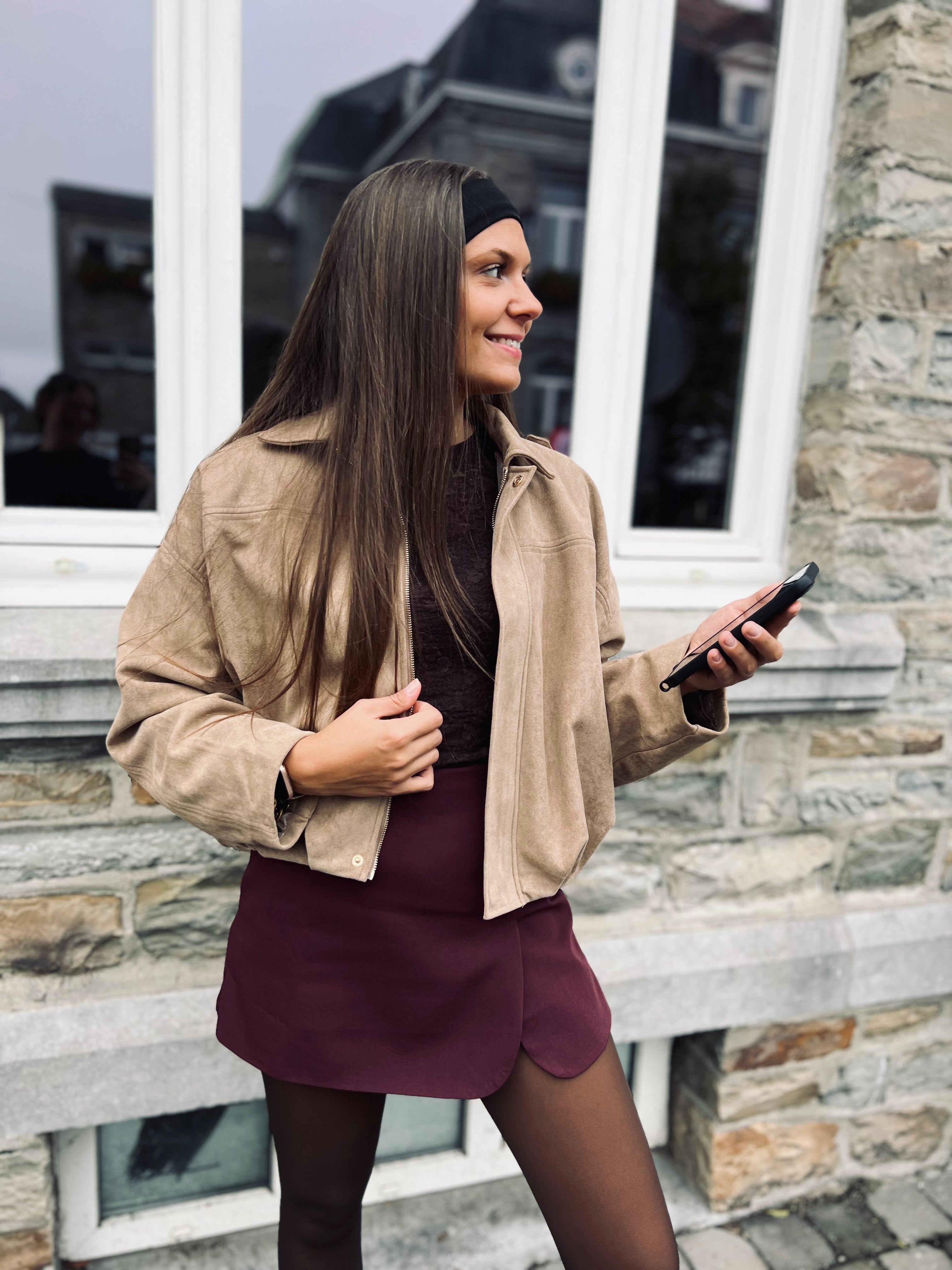 Notre veste EMBER beige