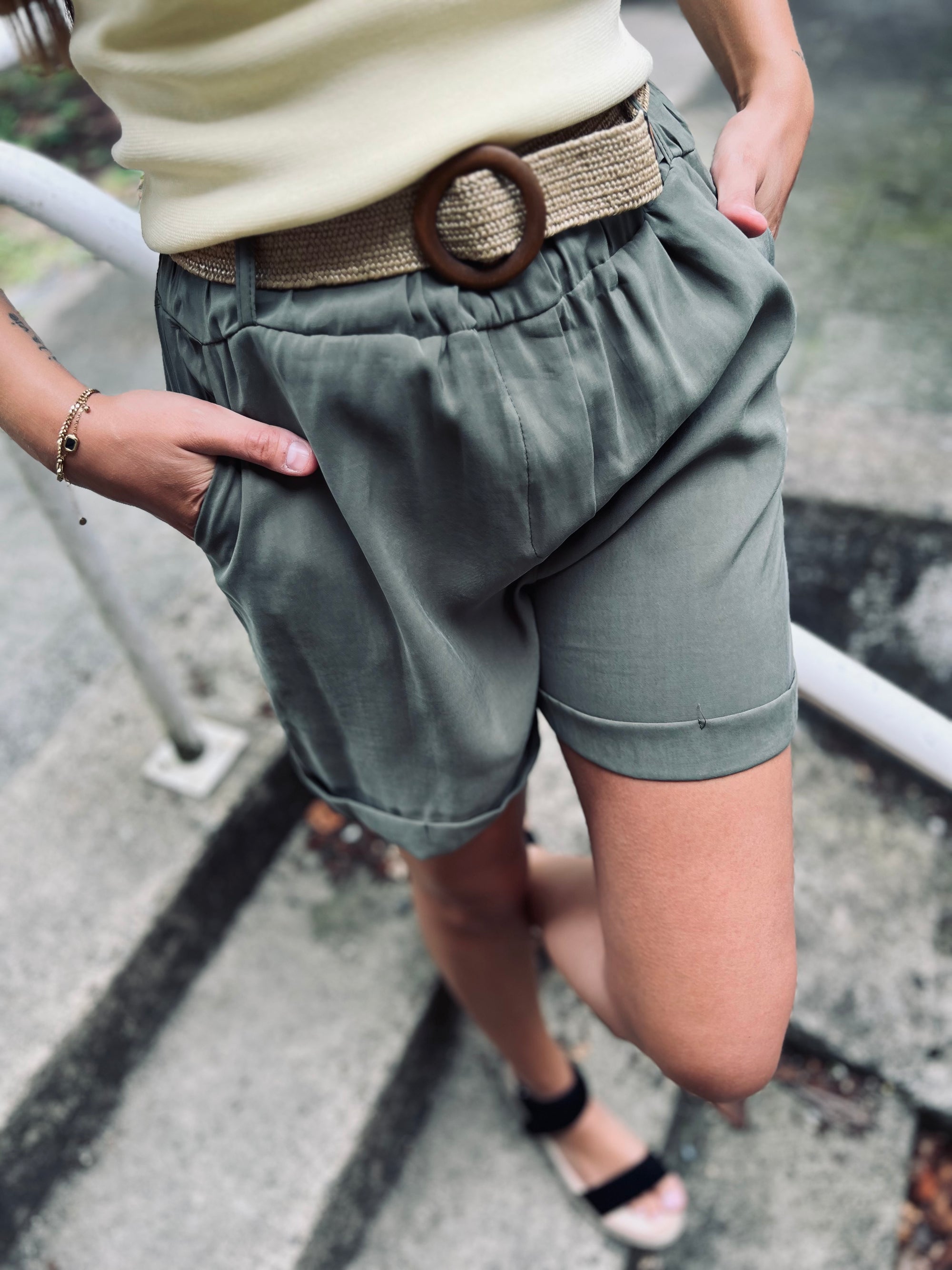 Notre short NOLA kaki