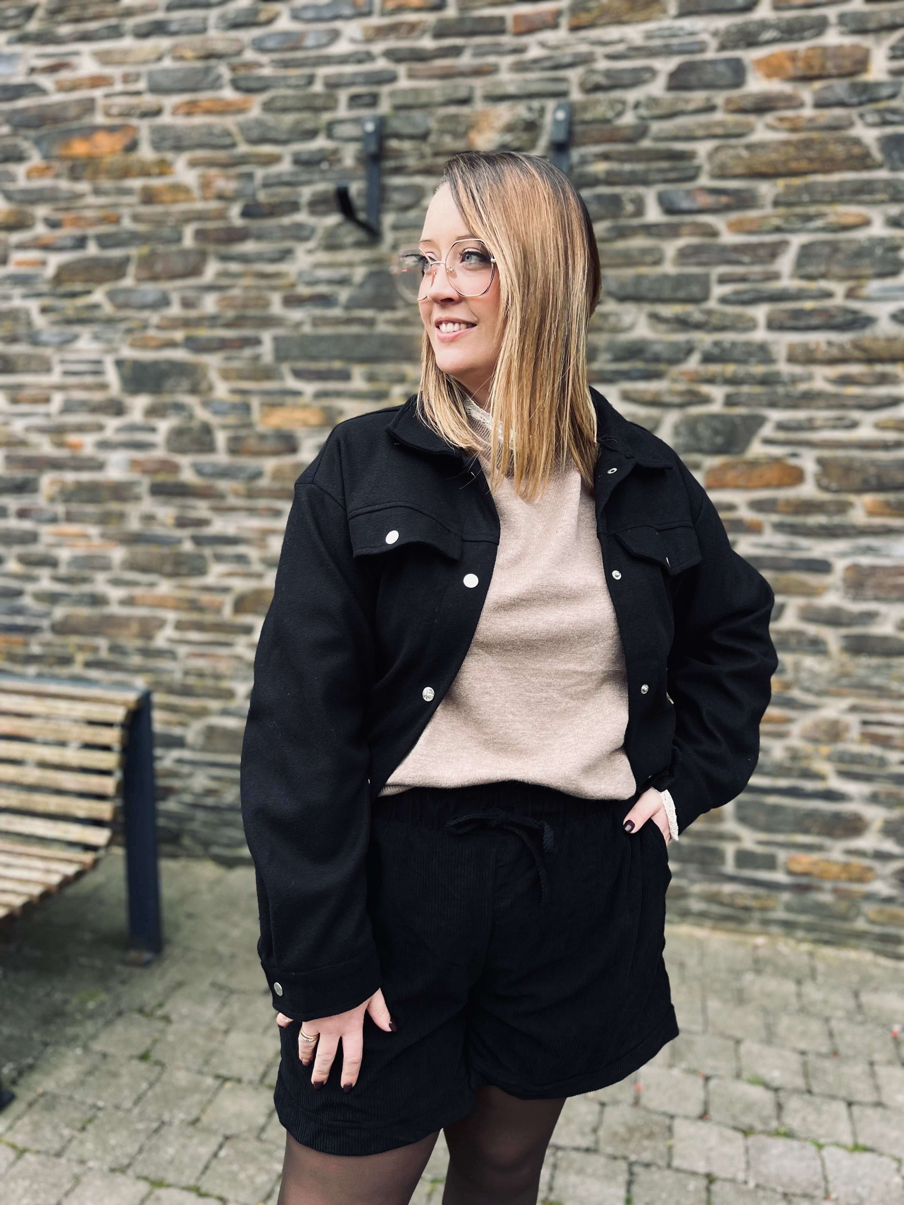 Notre veste VERA noire