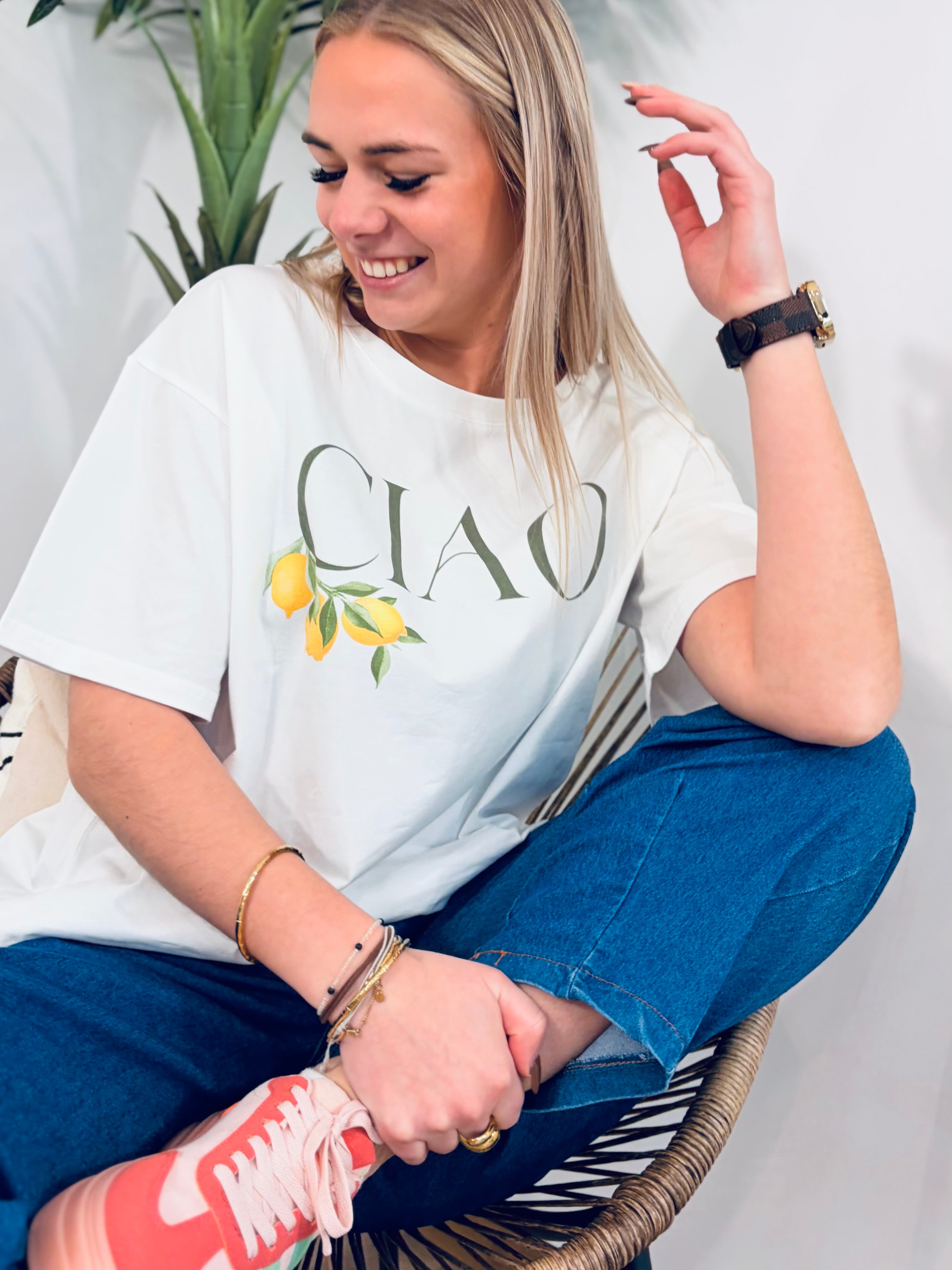 LE T-SHIRT CIAO 🍋