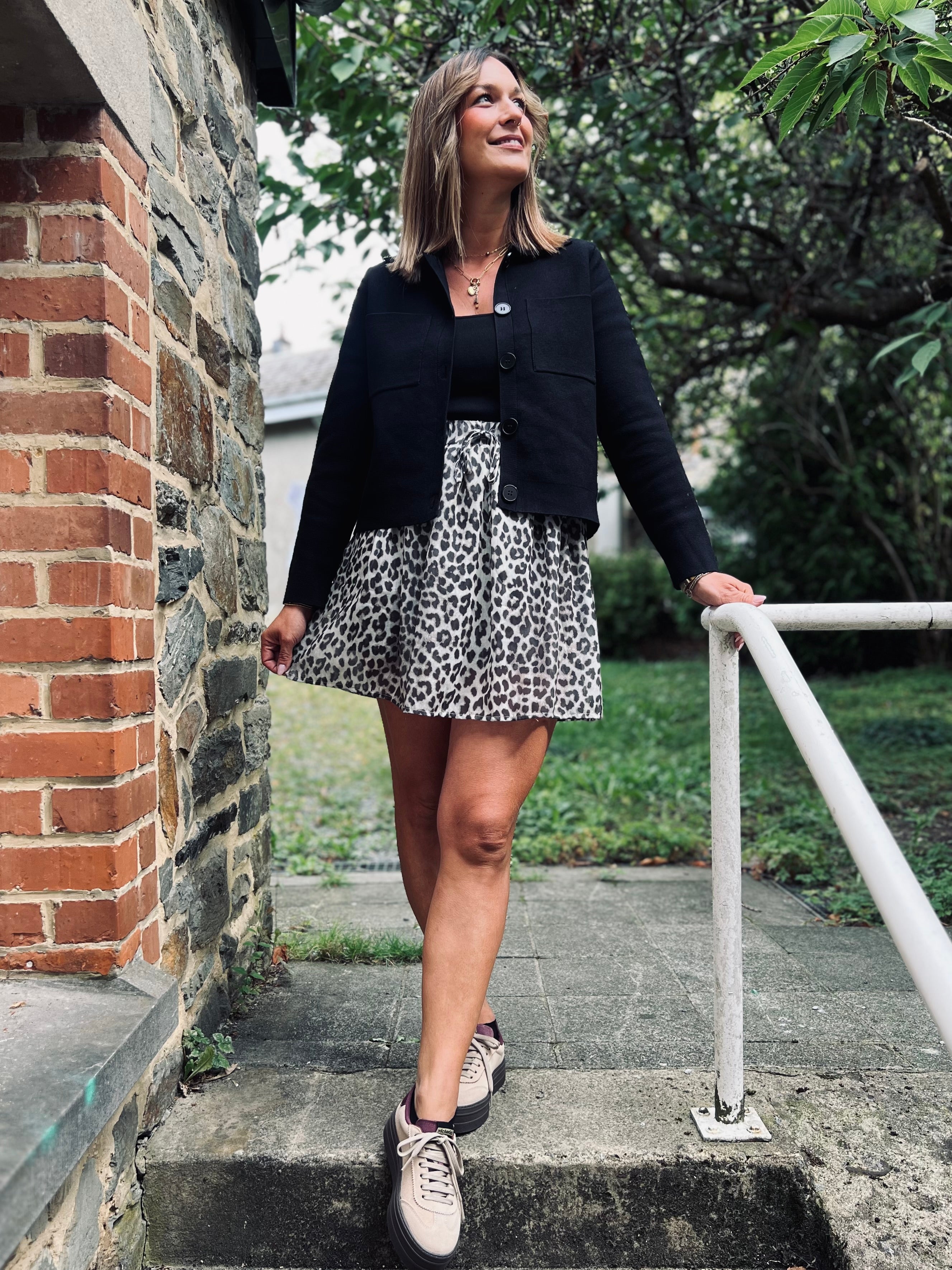Notre gilet GIORGIA noir