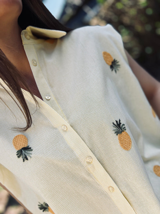 Blouse ANANAS jaune