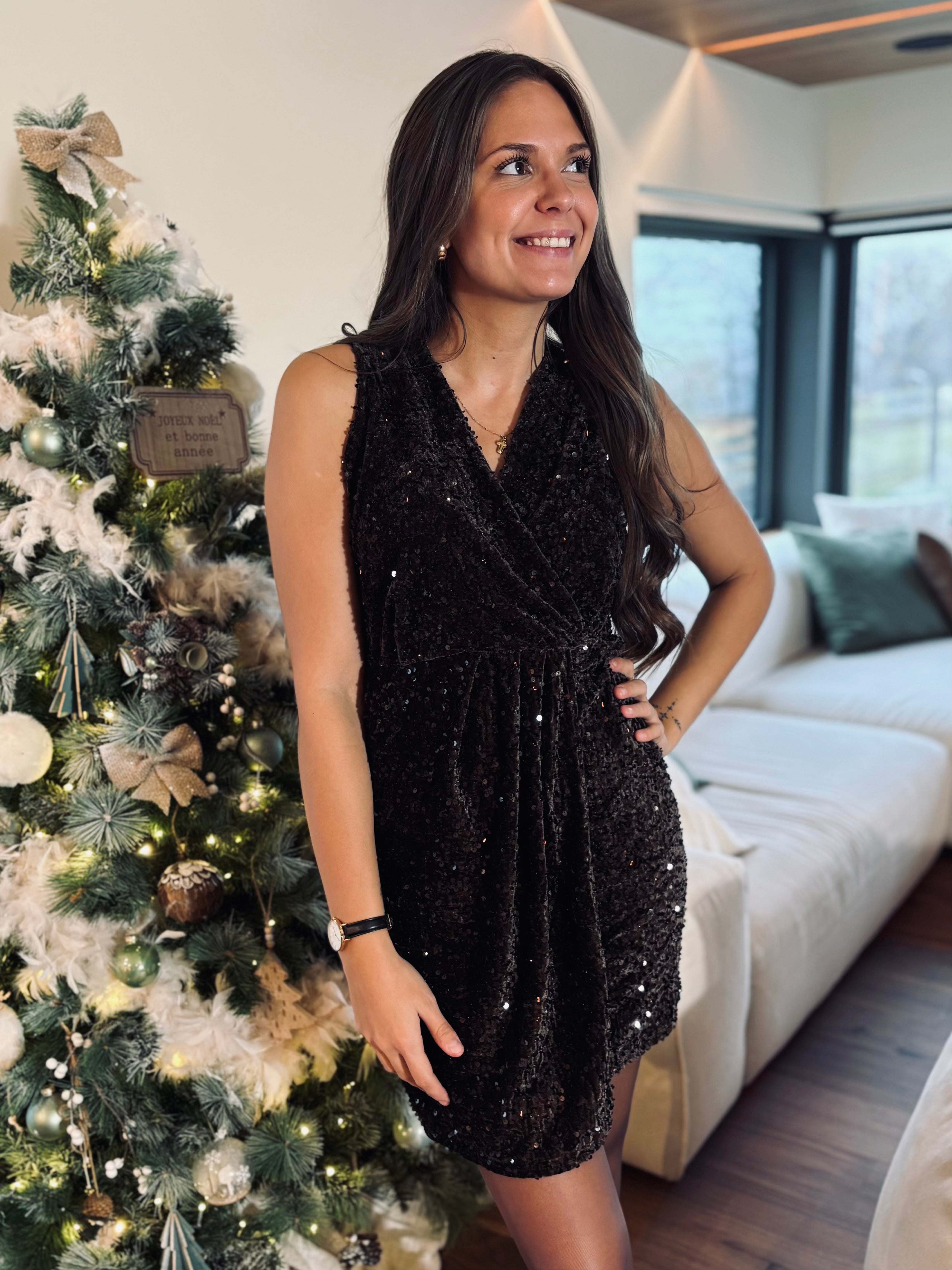 Notre robe JUDIE marron