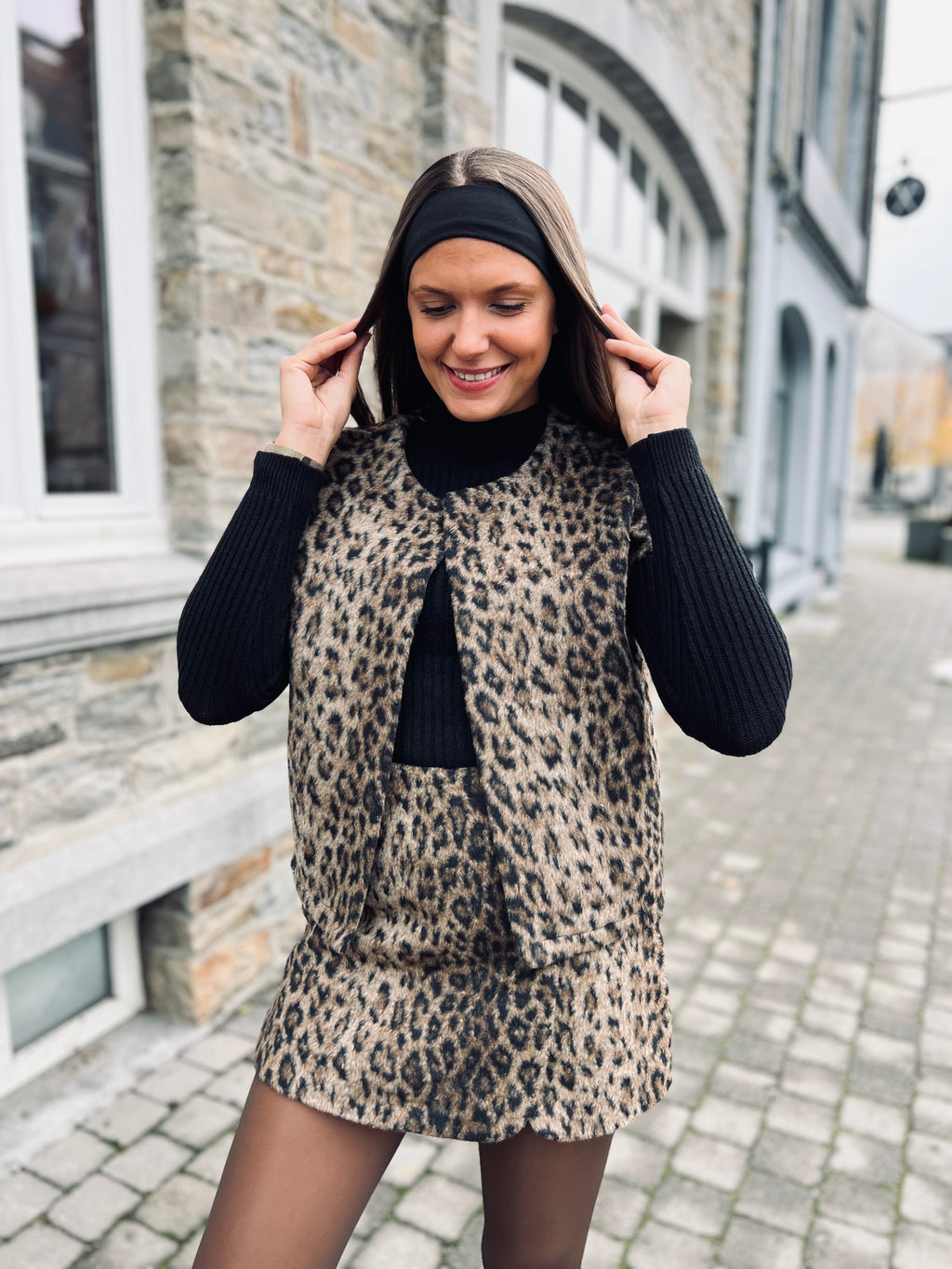 Notre veste sans manches ESPRESSO