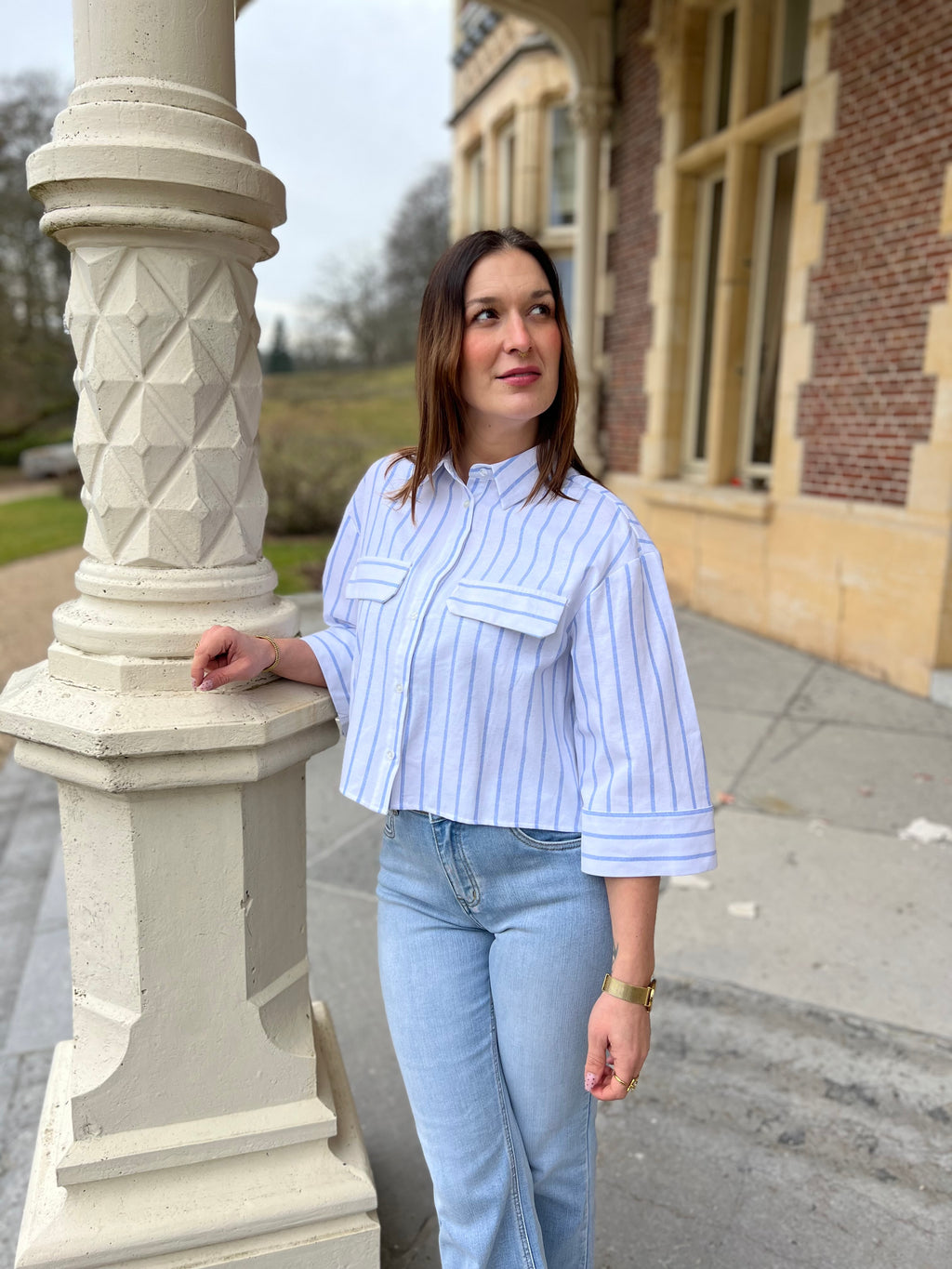 LA CHEMISE CROP YARA