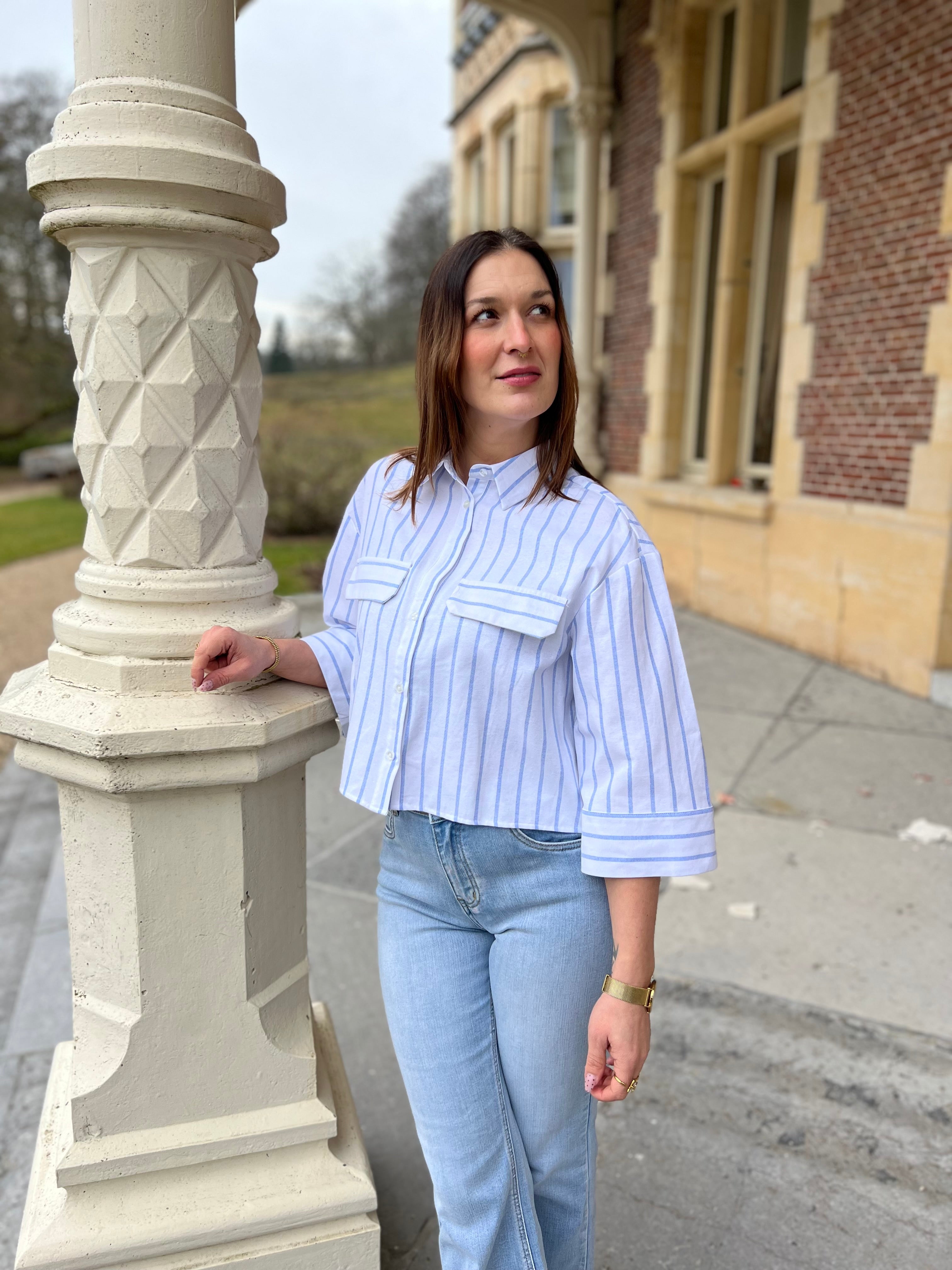 LA CHEMISE CROP YARA