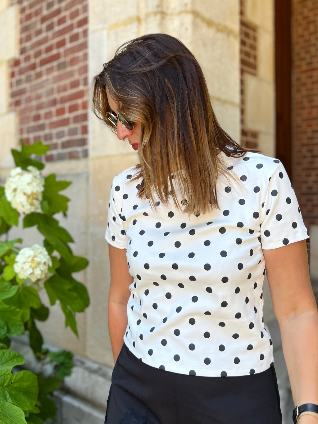 LE T-SHIRT À POIS